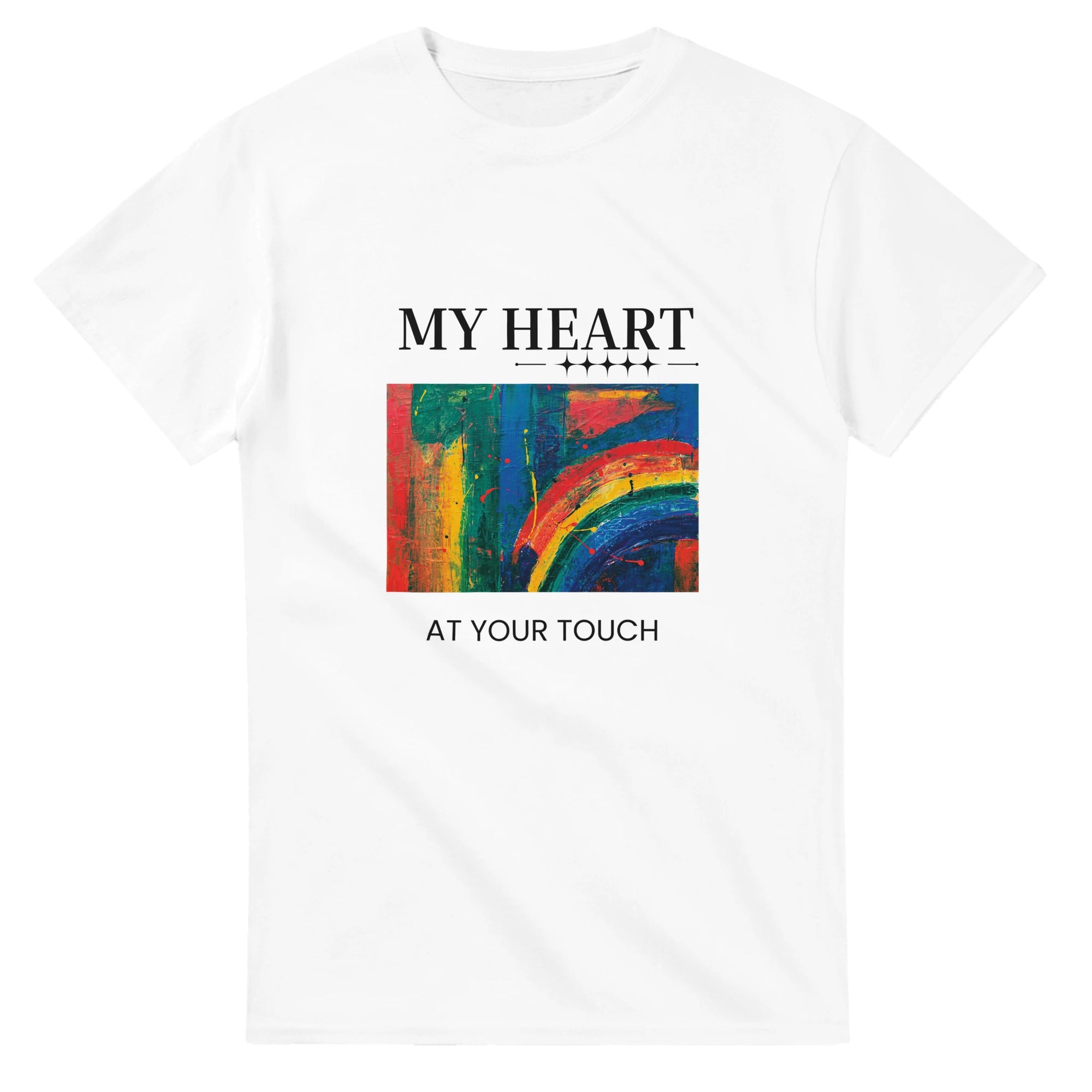 My Heart at Your Touch – Classic Fit Cotton T-Shirt
