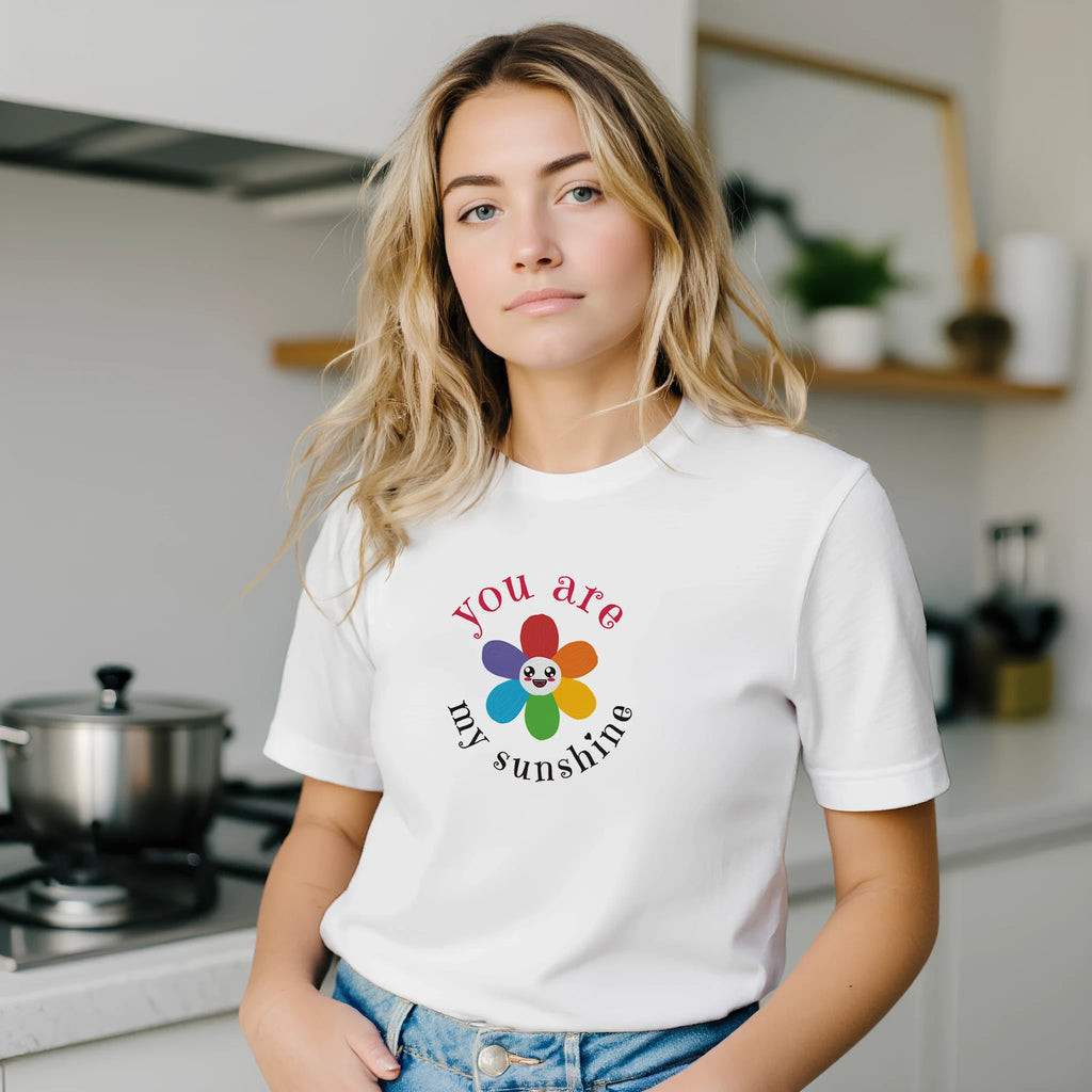 You Are My Sunshine Unisex T-Shirt – Soft Cotton Comfort with Vibrant Print-Ilgary Studio