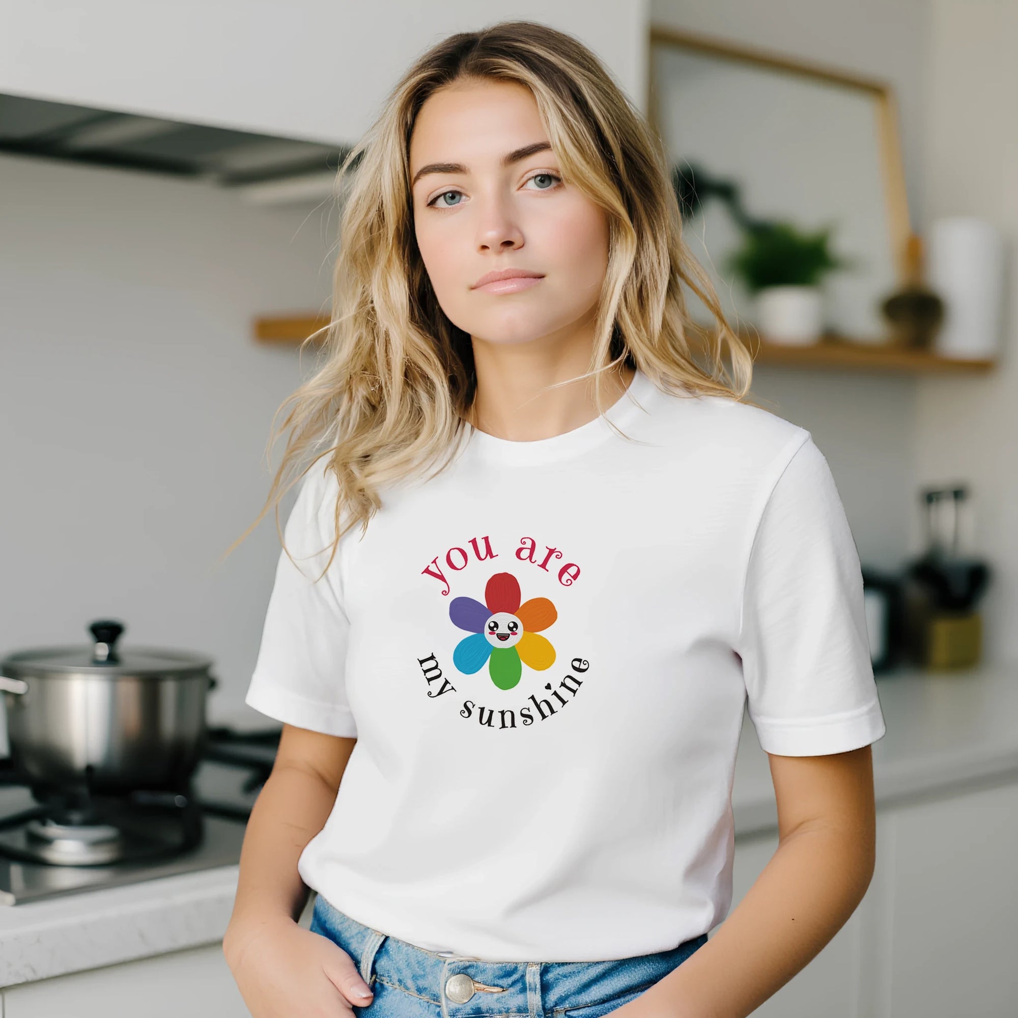 You Are My Sunshine Unisex T-Shirt – Soft Cotton Comfort with Vibrant Print-Ilgary Studio