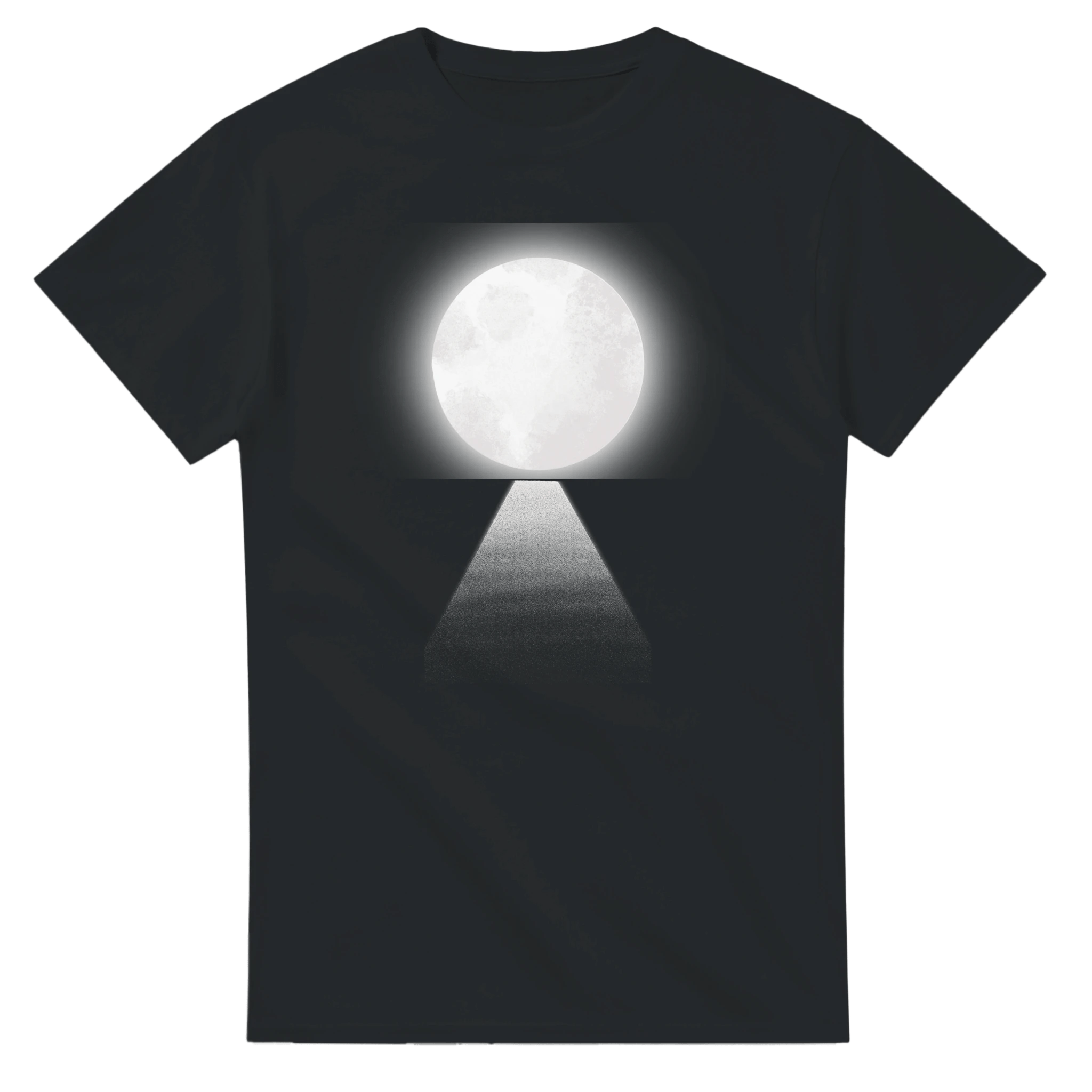 Celestial Dreams Cotton T-Shirt – Every Breath the Moon Took, a Star Fell Design - Ilgary Studio