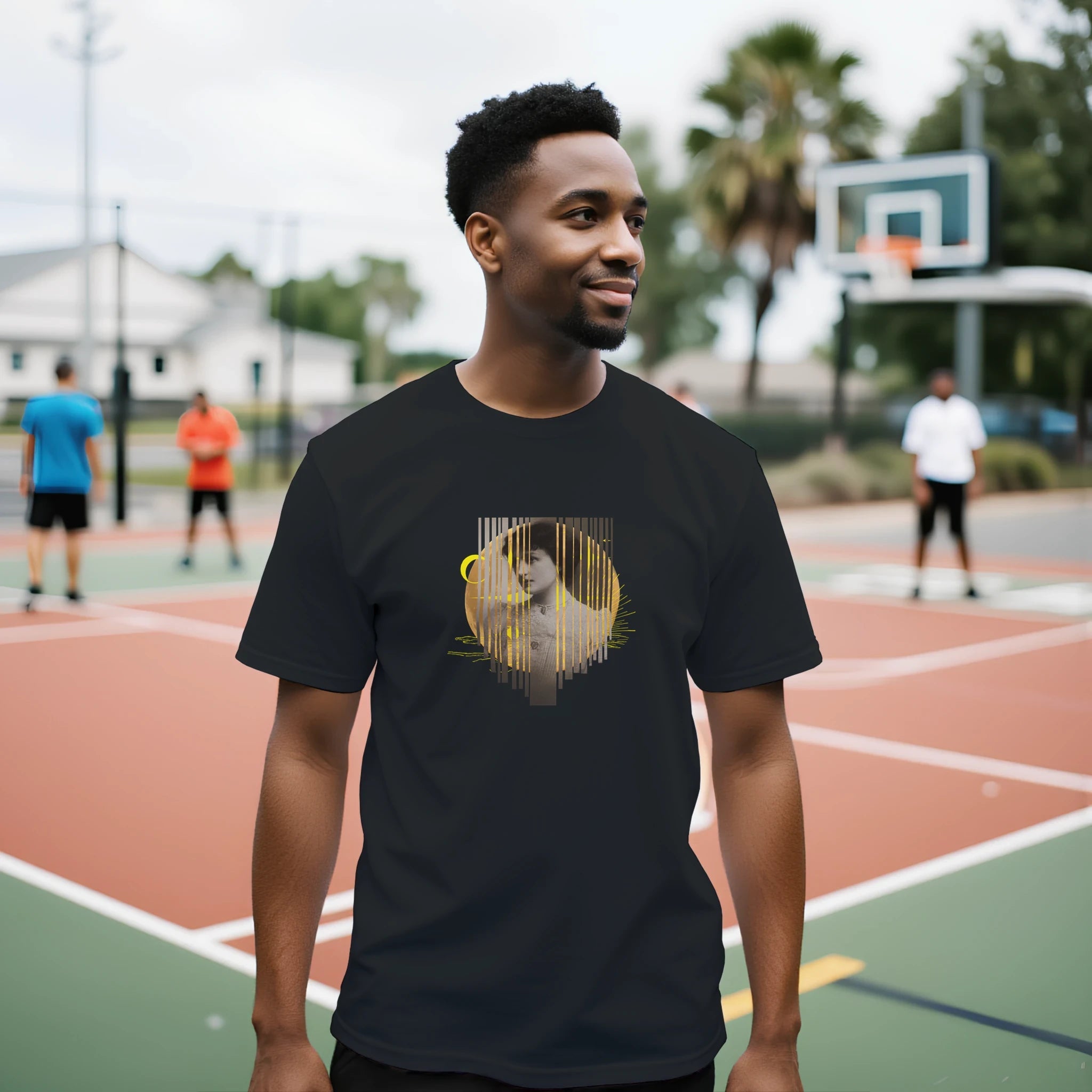 Celestial T-Shirt - The Sun, The Moon, The Stars Design - Ilgary Studio