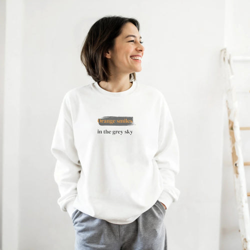 Classic Unisex Crewneck Sweatshirt | Gildan® 18000 White - Ilgary Studio