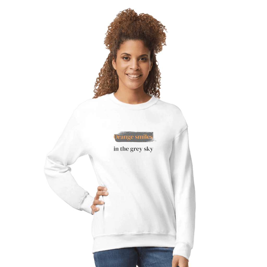 Classic Unisex Crewneck Sweatshirt | Gildan® 18000 White - Ilgary Studio