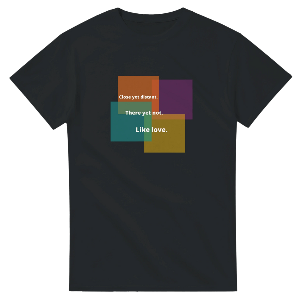 Close Yet Distant - Classic Fit Heavy Cotton T-Shirt - Ilgary Studio
