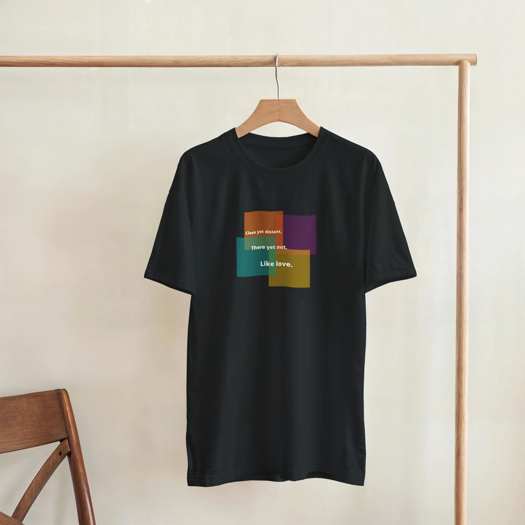 Close Yet Distant - Classic Fit Heavy Cotton T-Shirt - Ilgary Studio