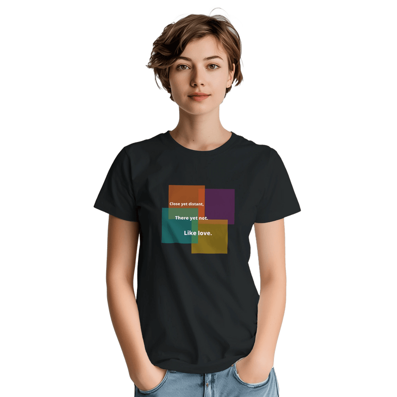 Close Yet Distant - Classic Fit Heavy Cotton T-Shirt - Ilgary Studio