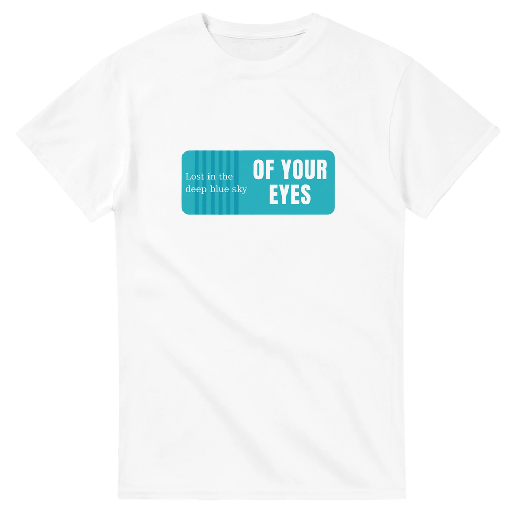 Deep Blue Sky Graphic T-Shirt – Classic Fit Heavyweight Cotton Tee - Ilgary Studio