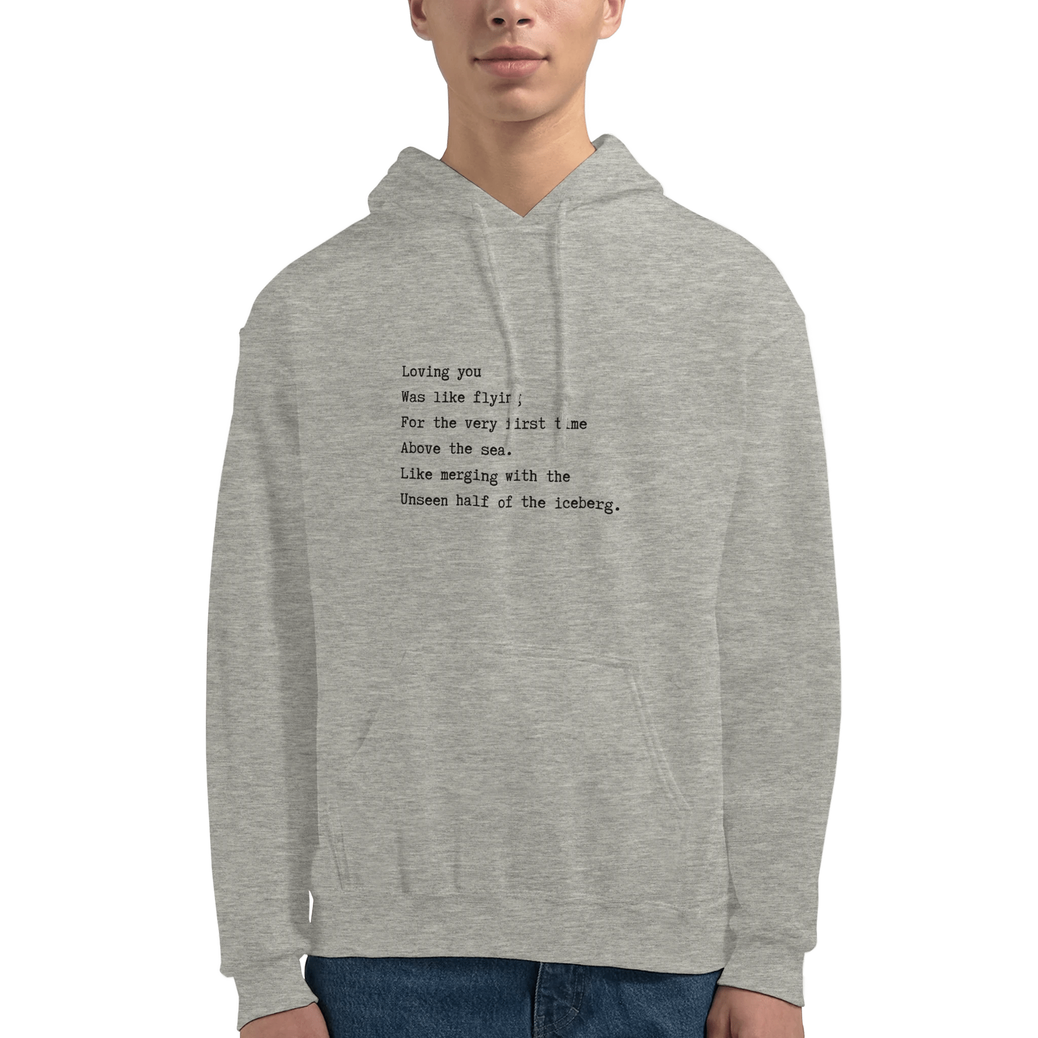 First Flight of Love — Poetic Unisex Hoodie - Ilgary Studio