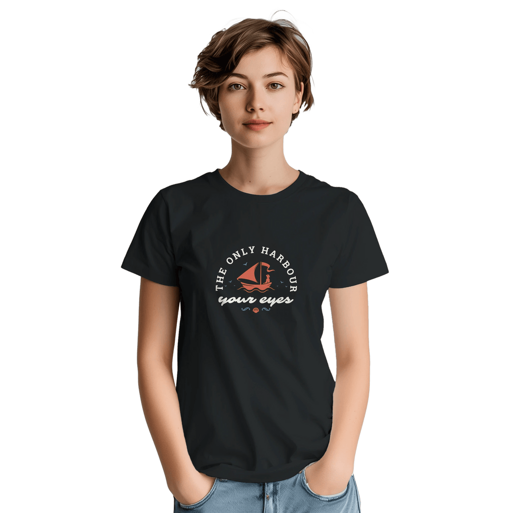 Harbour Your Eyes Heavyweight Cotton T-Shirt – Classic Fit & Durable Design - Ilgary Studio