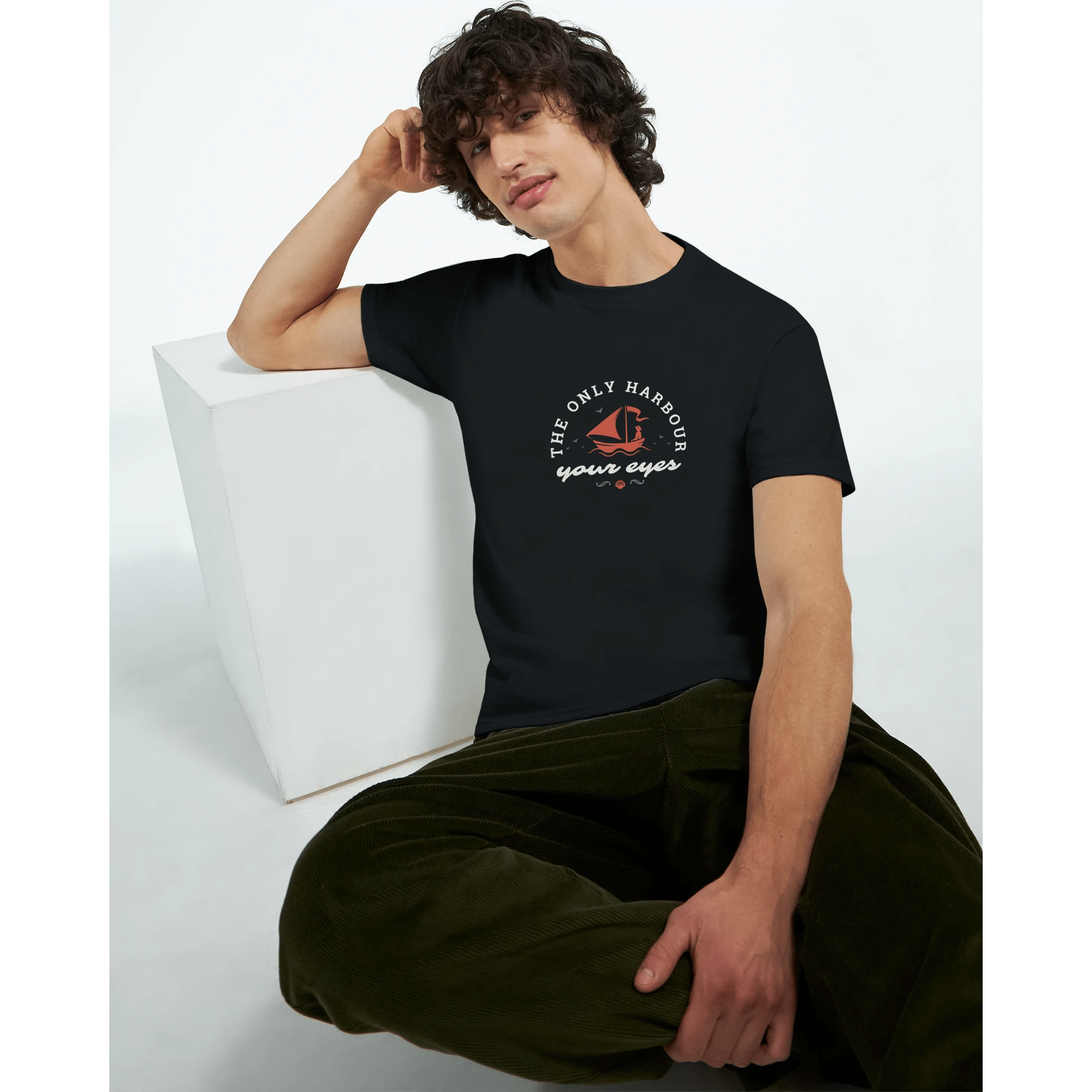 Harbour Your Eyes Heavyweight Cotton T-Shirt – Classic Fit & Durable Design - Ilgary Studio
