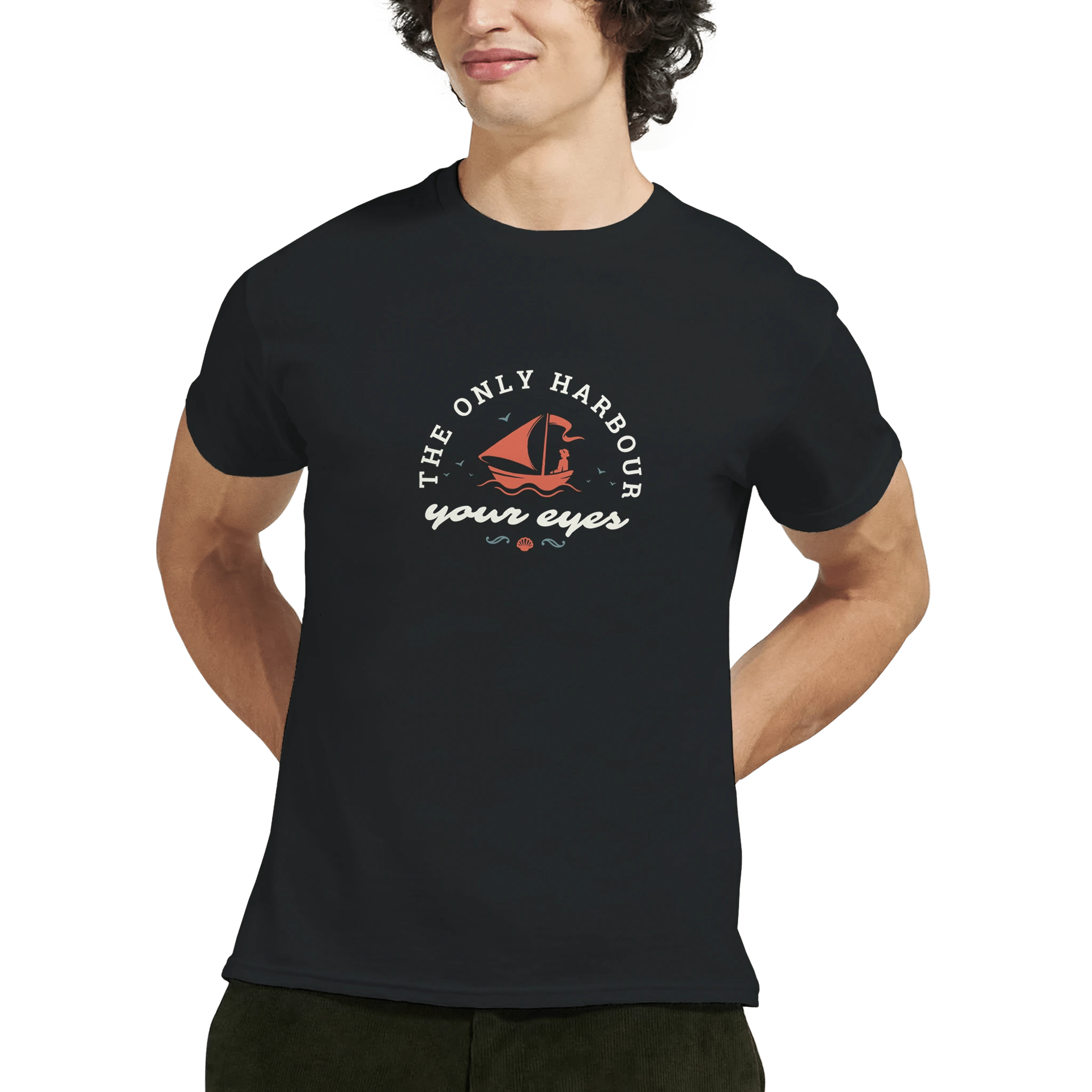 Harbour Your Eyes Heavyweight Cotton T-Shirt – Classic Fit & Durable Design - Ilgary Studio