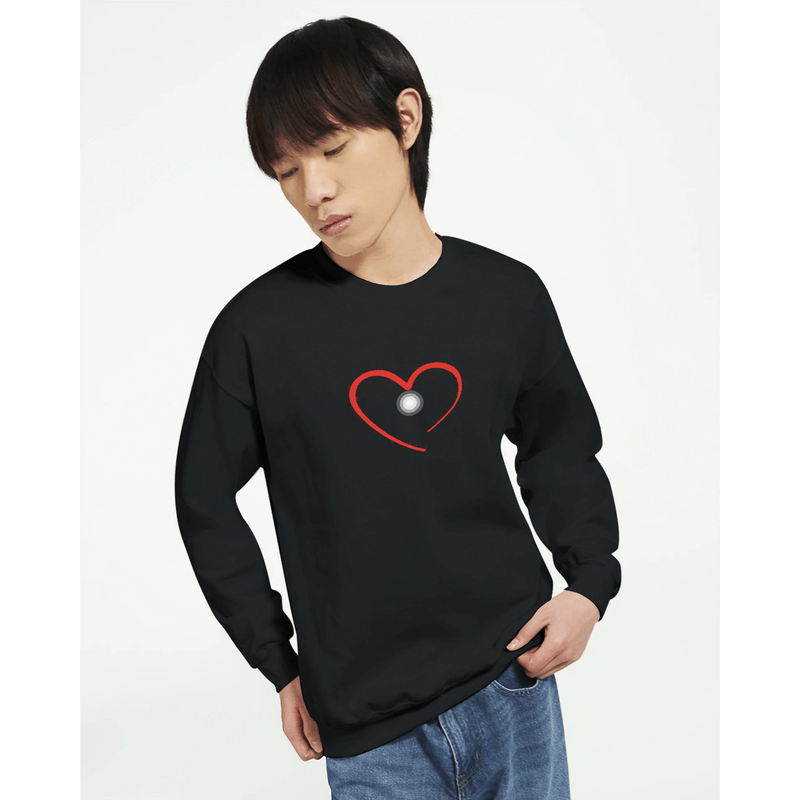 Hey Baby — Poetic Unisex Sweatshirt - Ilgary Studio