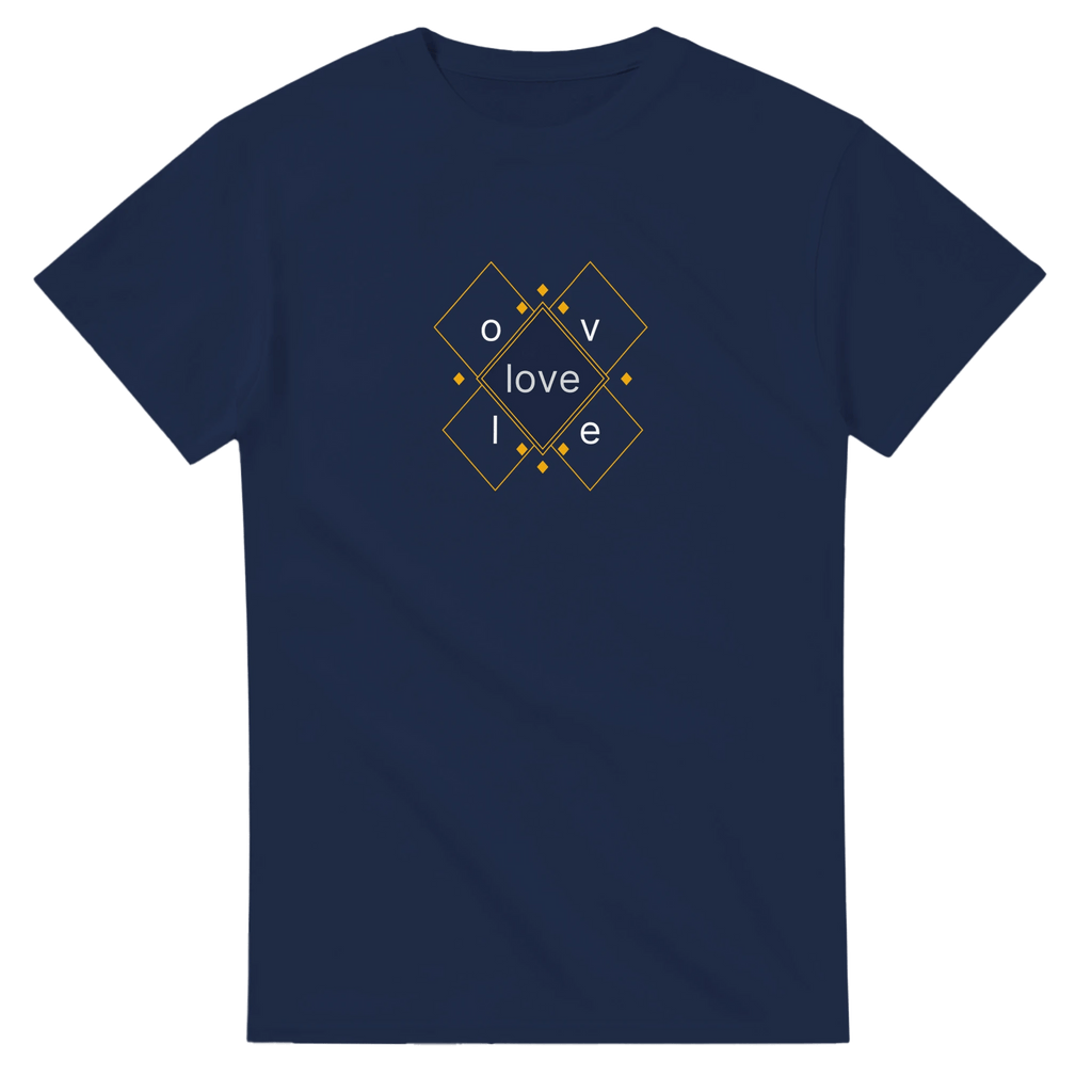 Love Graphic Heavyweight Cotton T-Shirt – Classic Fit Casual Wear - Ilgary Studio