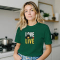 Love Me, Live Me Unisex T-Shirt – Soft Cotton Comfort & Vibrant Printing - Ilgary Studio