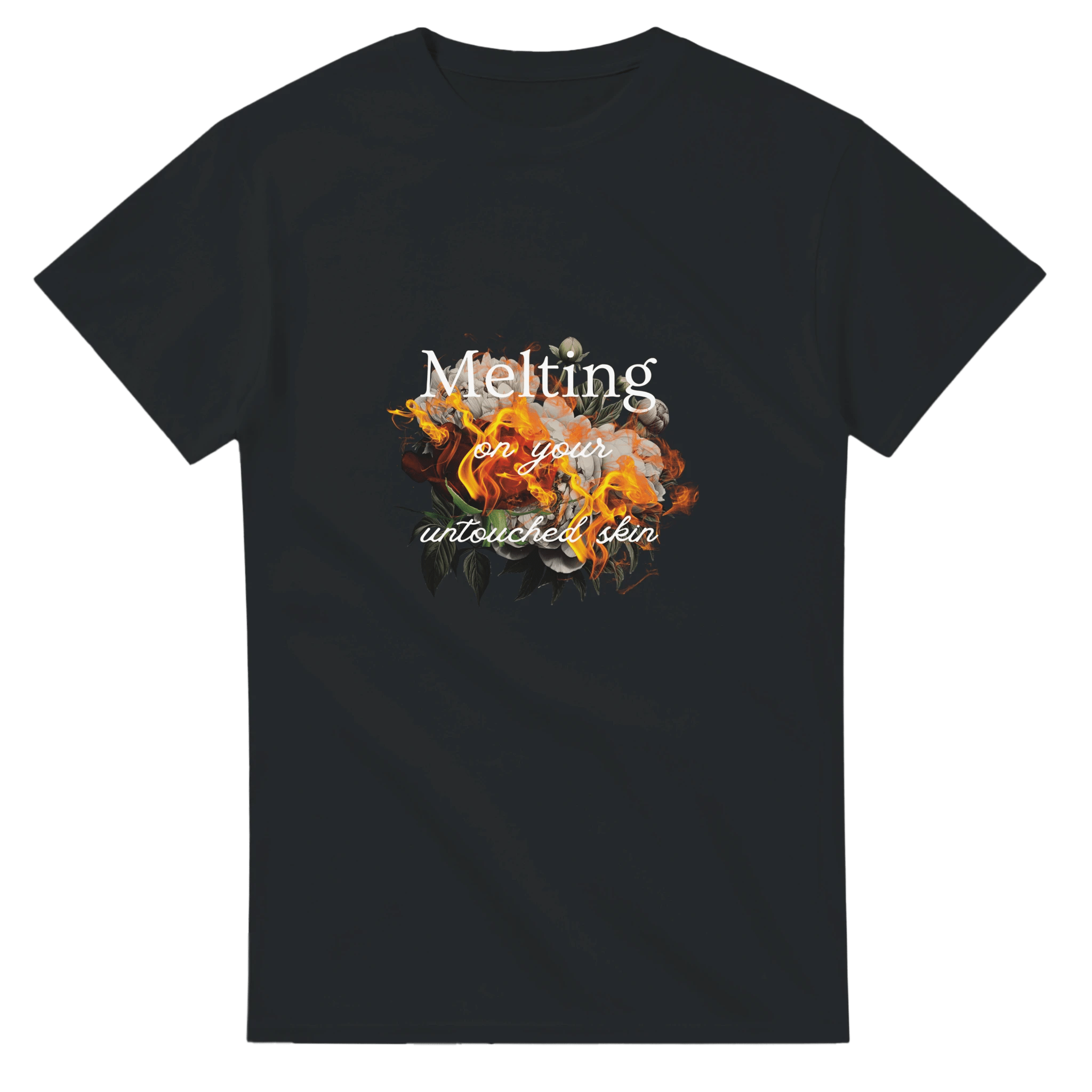 Melting on Your Untouched Skin Heavyweight Cotton T-Shirt - Classic Fit - Ilgary Studio