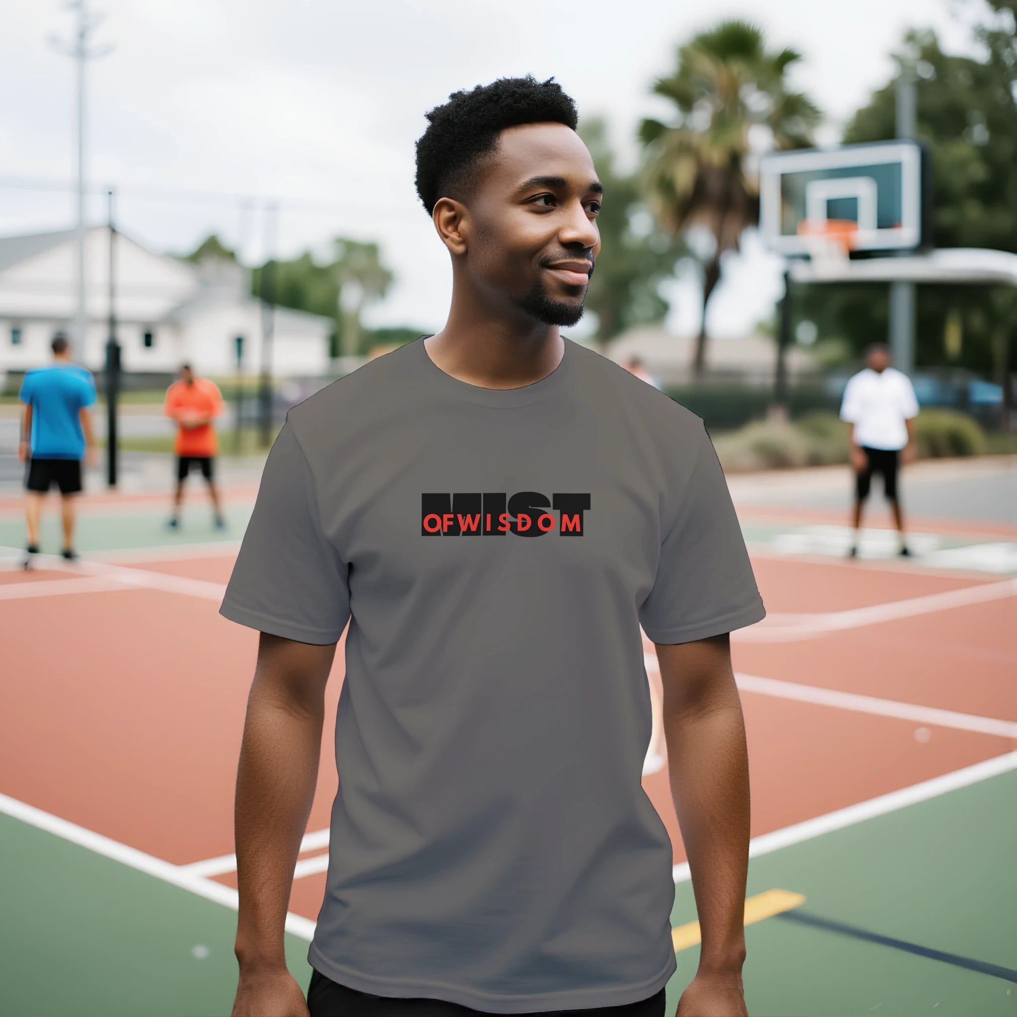 Mist of Wisdom – Premium Unisex Crewneck T-Shirt - Ilgary Studio