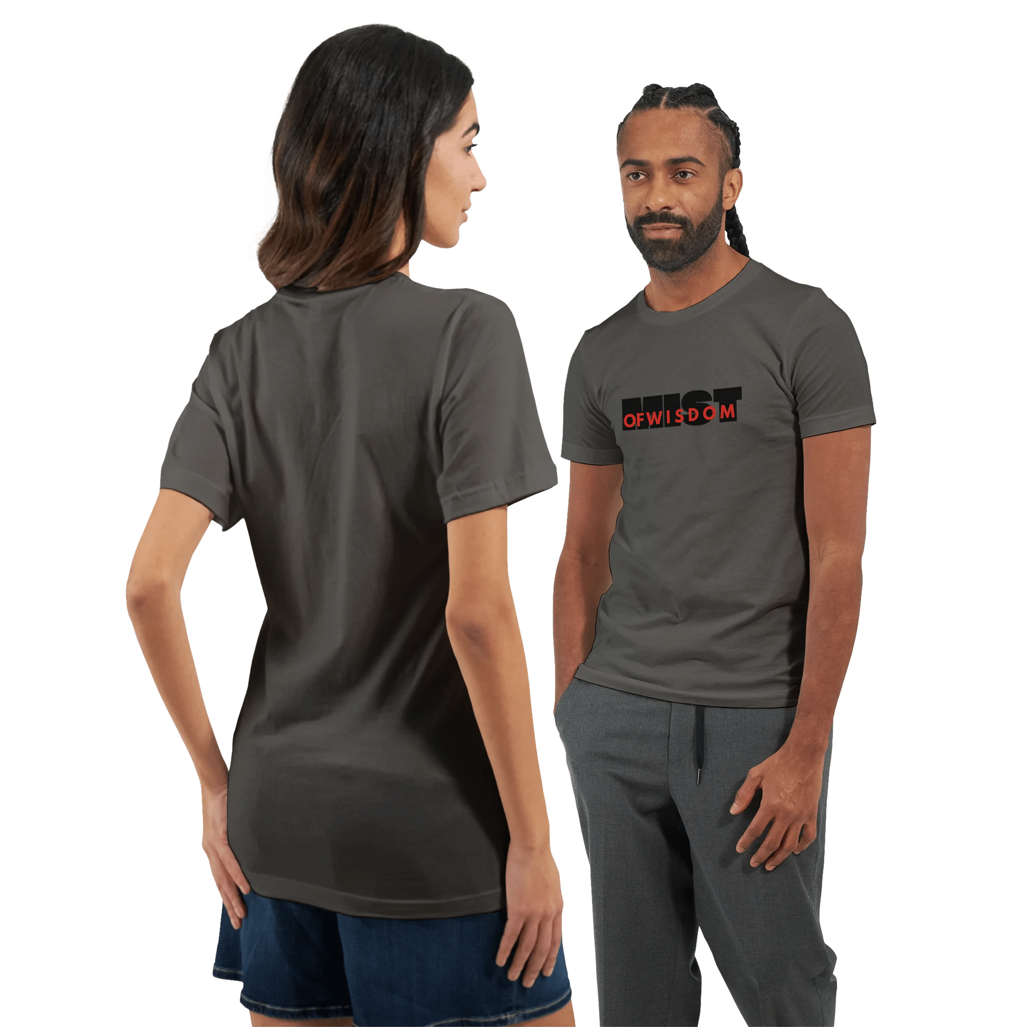 Mist of Wisdom – Premium Unisex Crewneck T-Shirt - Ilgary Studio