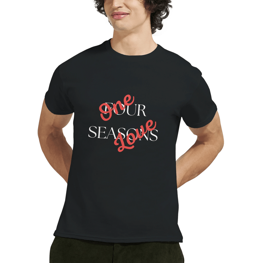 One Love, Four Seasons Graphic T-Shirt – Classic Cotton Casual Wear - Ilgary Studio