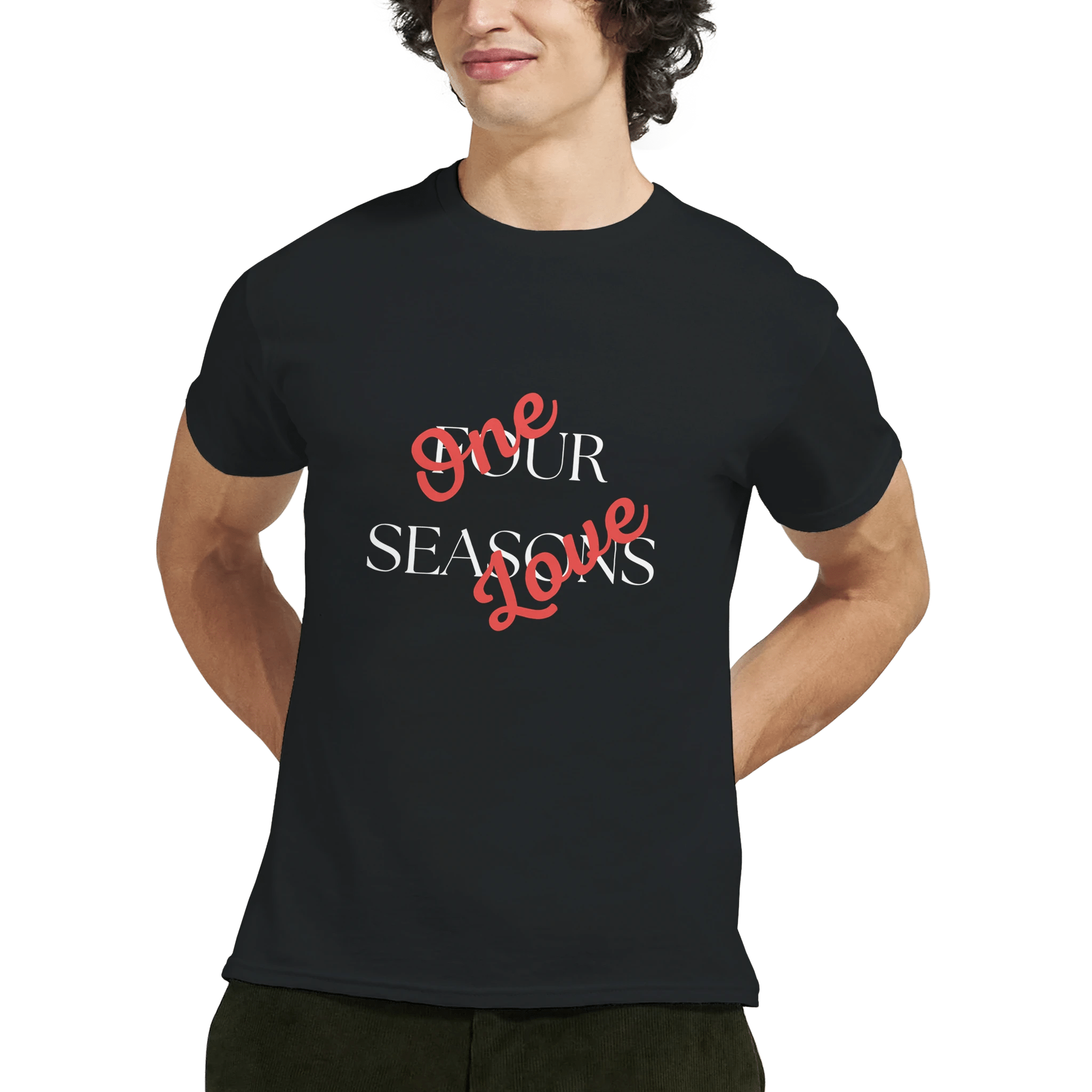 One Love, Four Seasons Graphic T-Shirt – Classic Cotton Casual Wear - Ilgary Studio