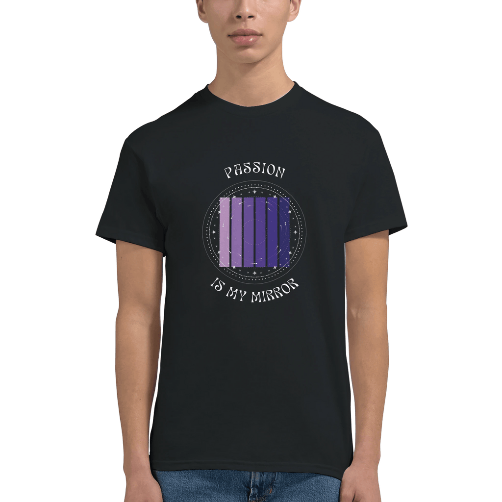 Passion is my Mirror Heavyweight Cotton T-Shirt – Classic Fit for Casual Wear - Ilgary Studio