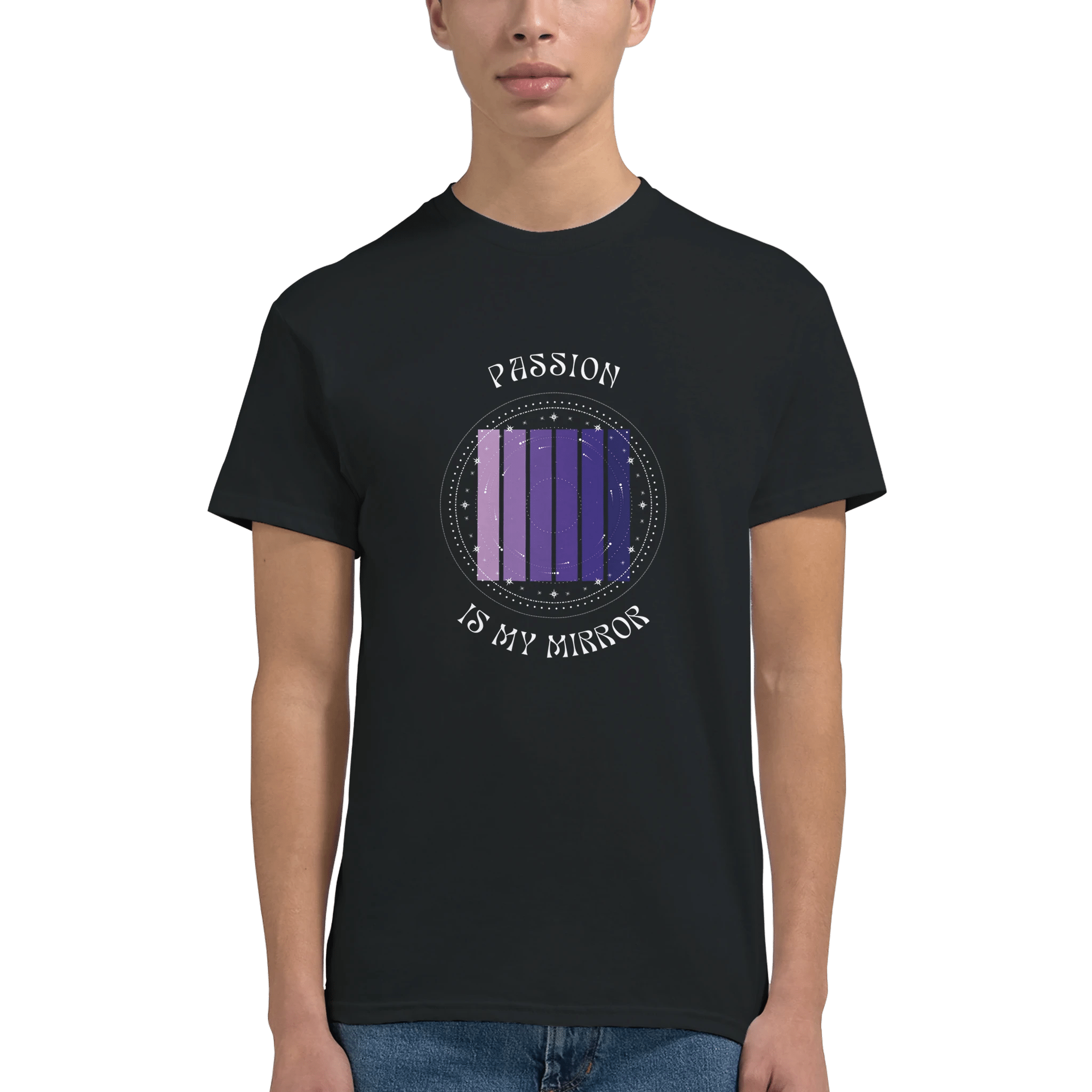 Passion is my Mirror Heavyweight Cotton T-Shirt – Classic Fit for Casual Wear - Ilgary Studio