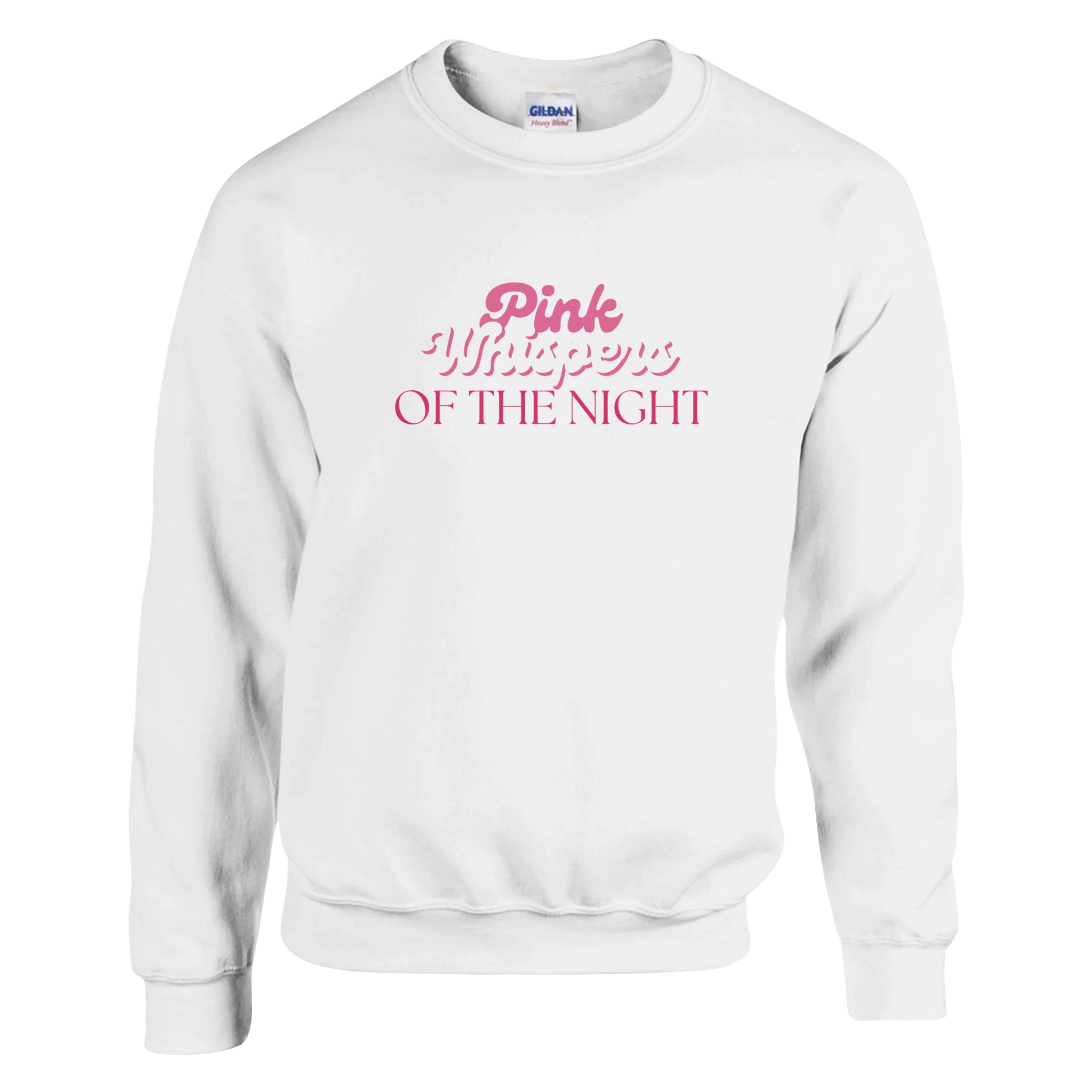 Pink Whispers of the Night Heavy Blend Sweatshirt – Classic Comfort - Ilgary Studio