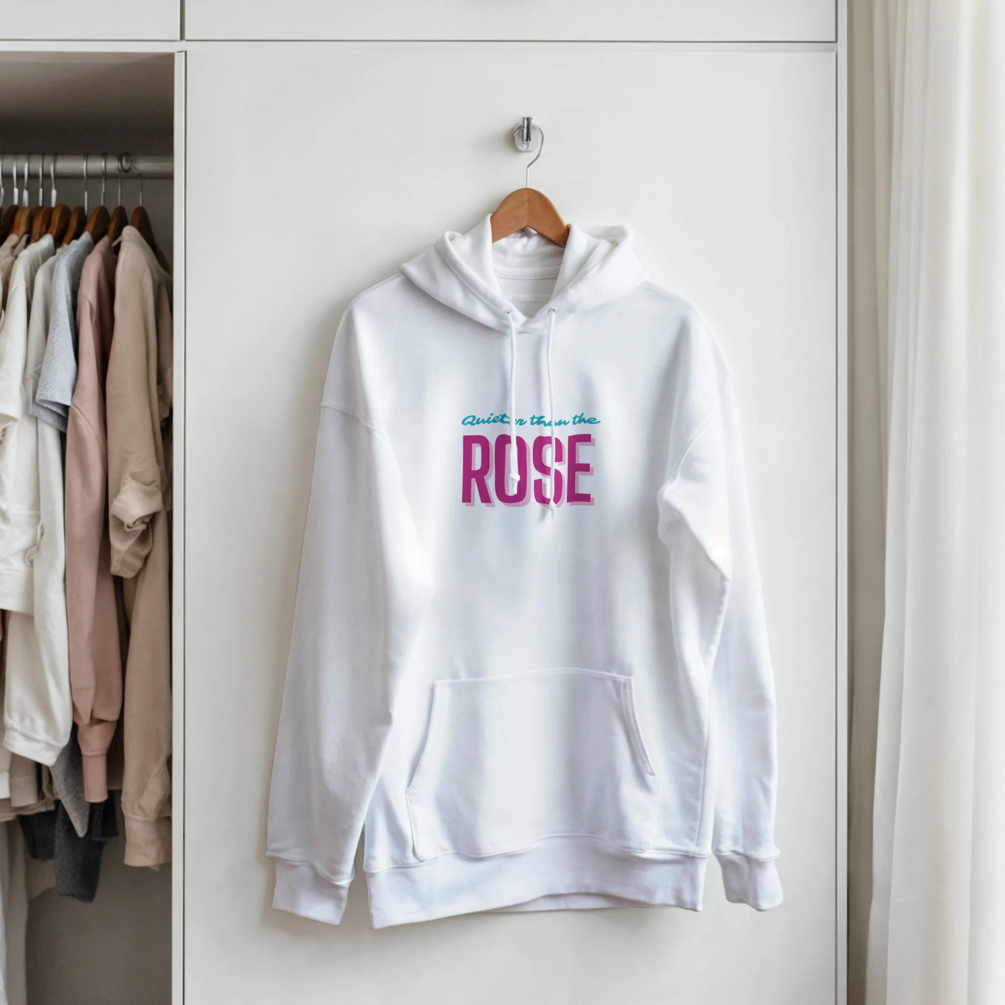 Quieter Than the Rose Heavy Blend Hoodie – Cozy and Stylish Comfort - Ilgary Studio
