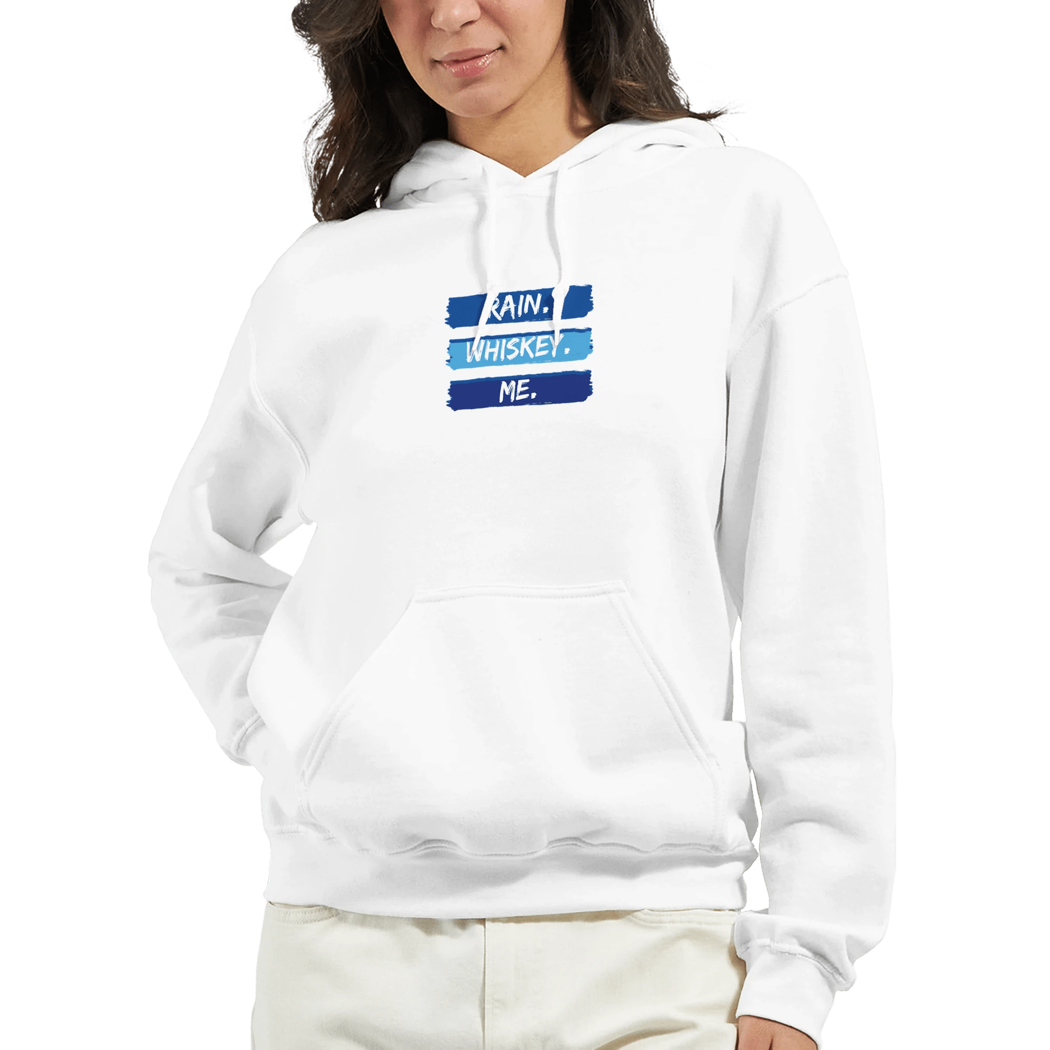 Rain. Whiskey. Me. Heavy Blend Hoodie – Comfort and Style Combined - Ilgary Studio