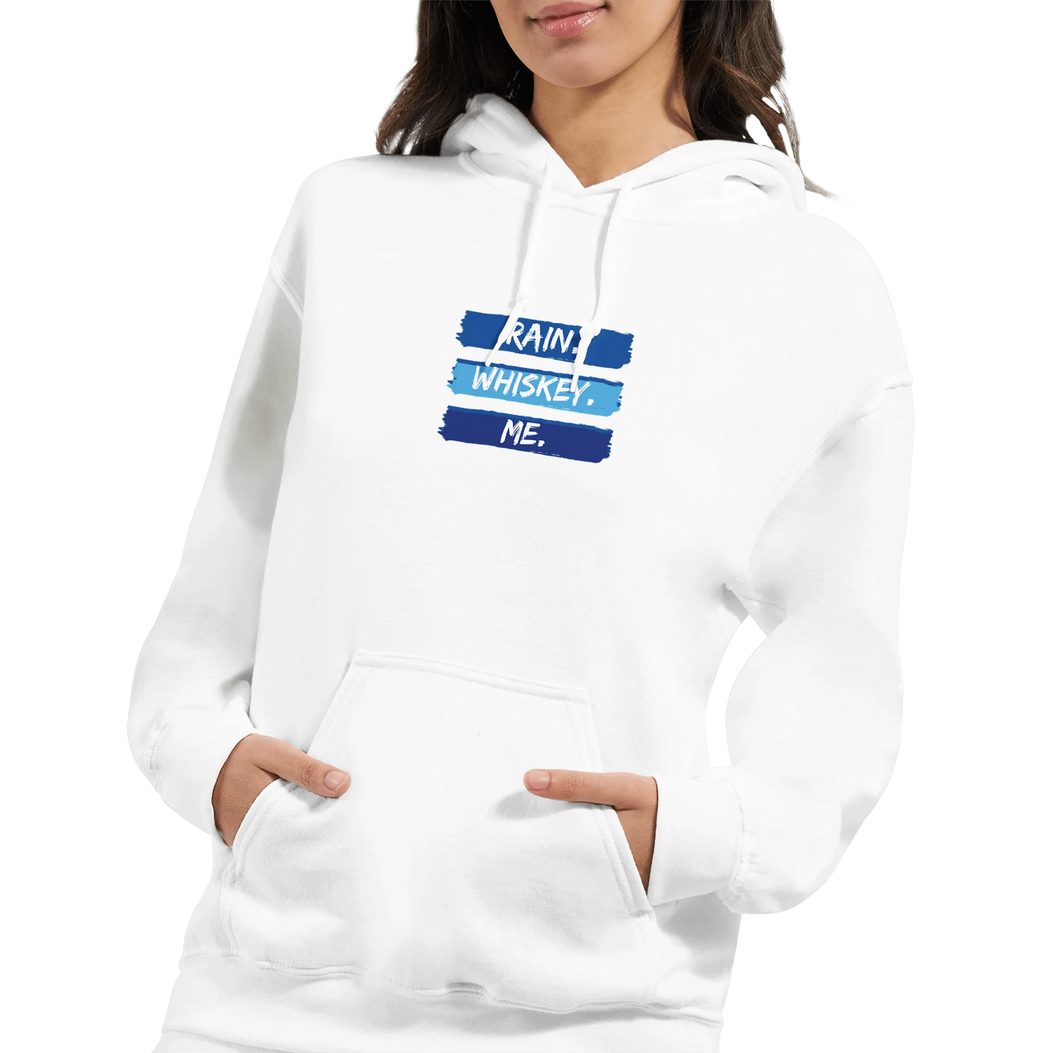 Rain. Whiskey. Me. Heavy Blend Hoodie – Comfort and Style Combined - Ilgary Studio