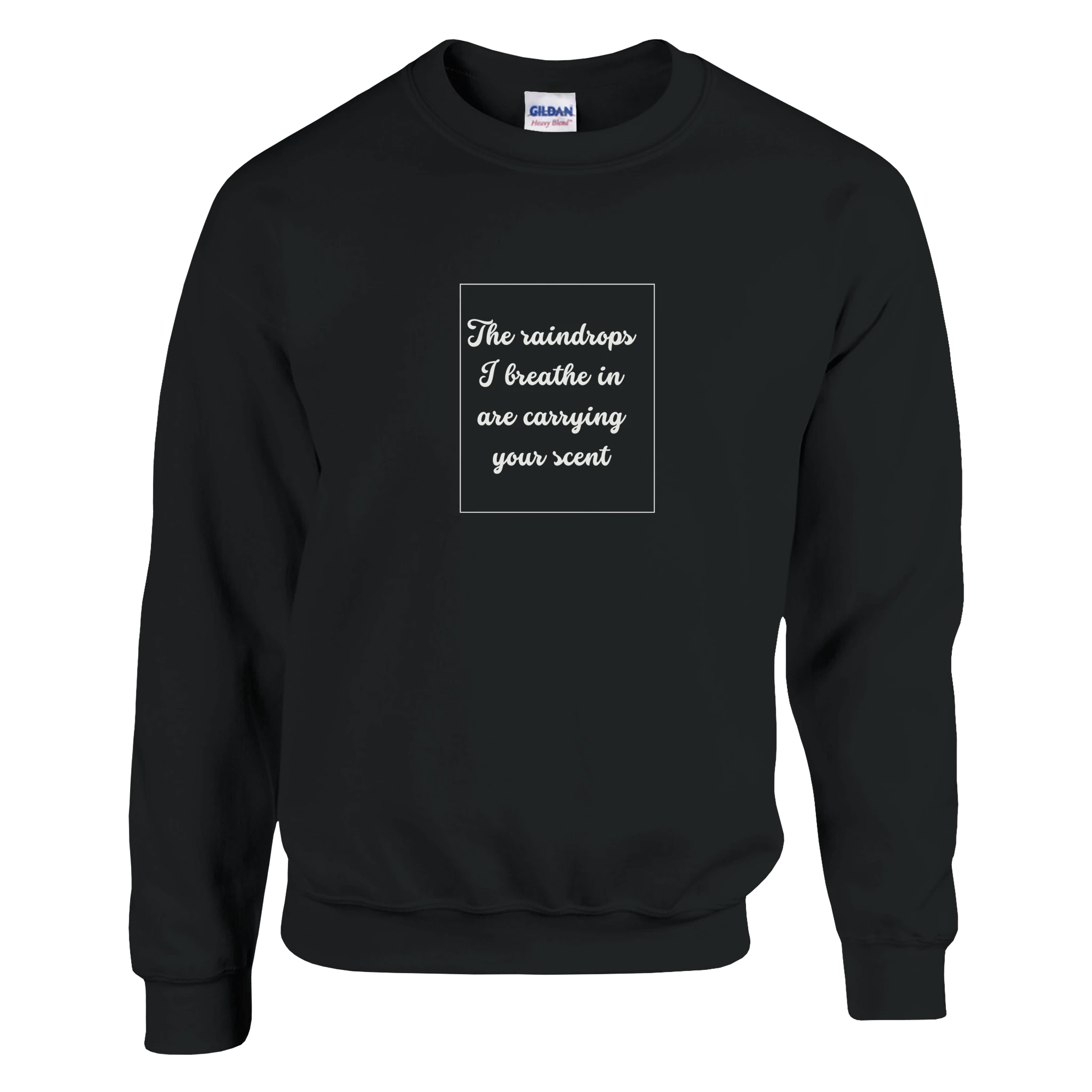 Raindrops I Breathe Heavy Blend Sweatshirt – Comfort & Style - Ilgary Studio