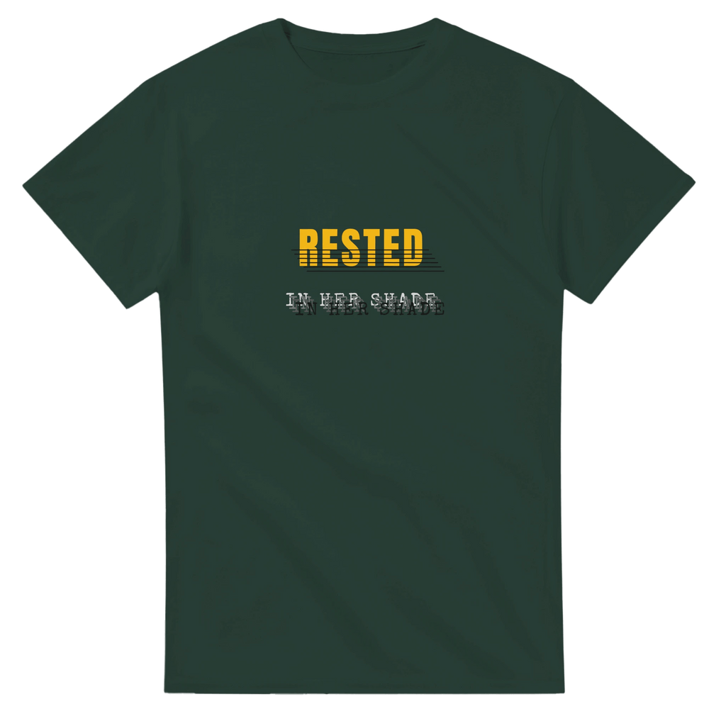 Rested in Her Shade Heavyweight Cotton T-Shirt – Classic Casual Wear - Ilgary Studio