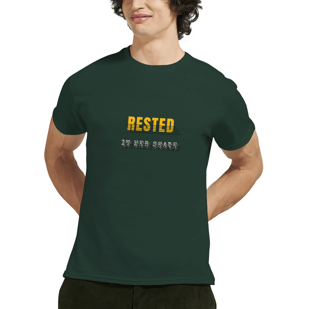 Rested in Her Shade Heavyweight Cotton T-Shirt – Classic Casual Wear - Ilgary Studio