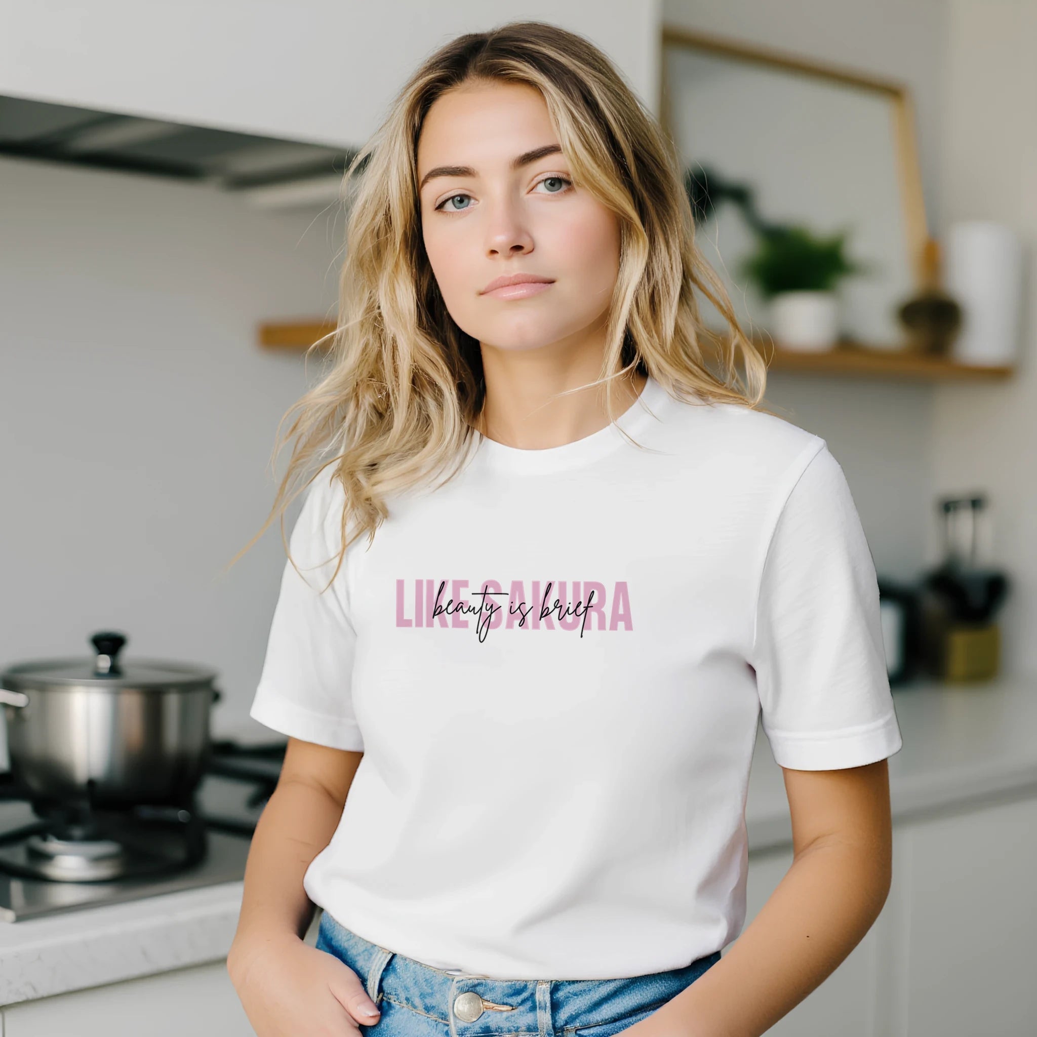 Sakura - Inspired T-Shirt – Embrace the Beauty of Transience - Ilgary Studio