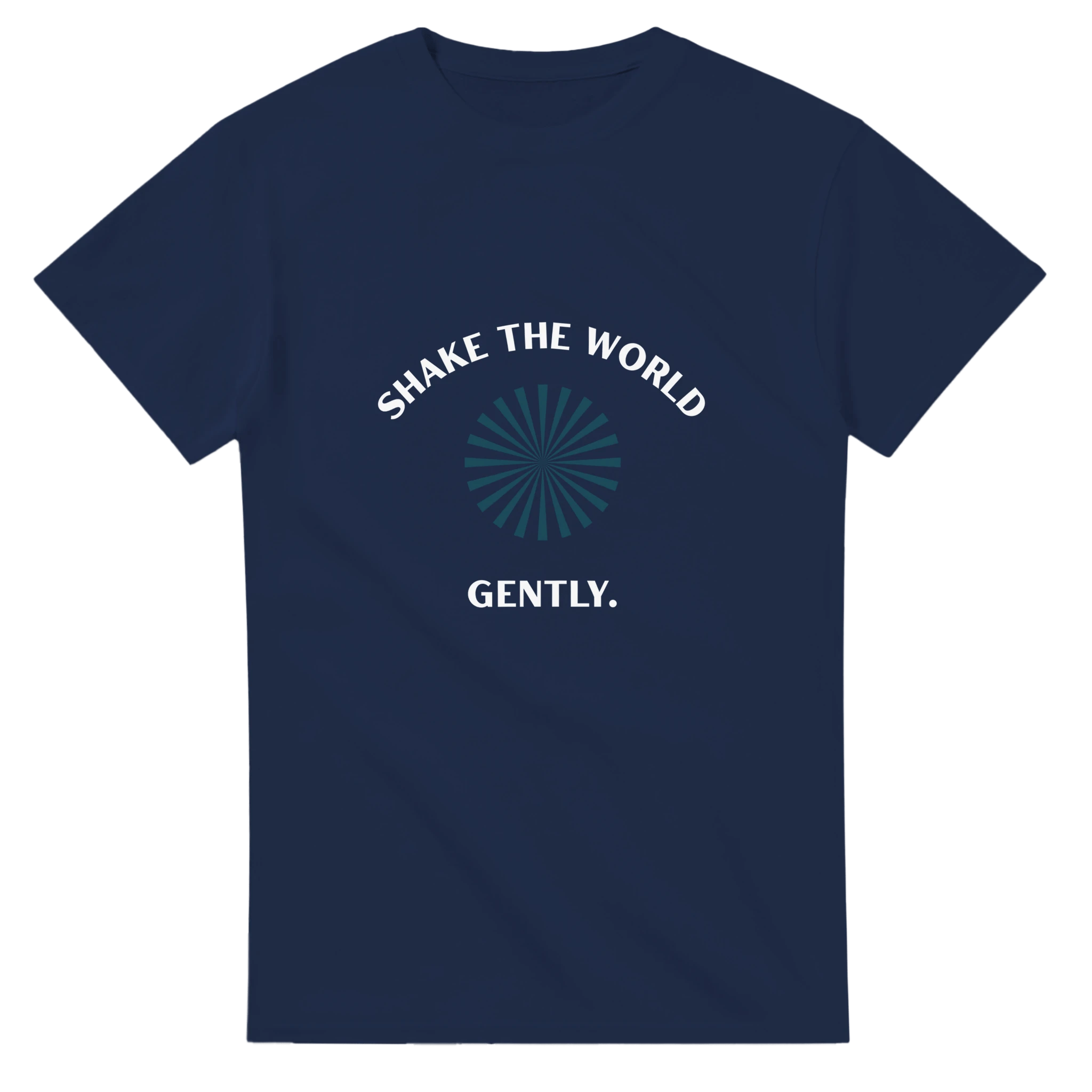 Shake the World Classic Fit Heavyweight Cotton T-Shirt – Casual Premium Wear - Ilgary Studio