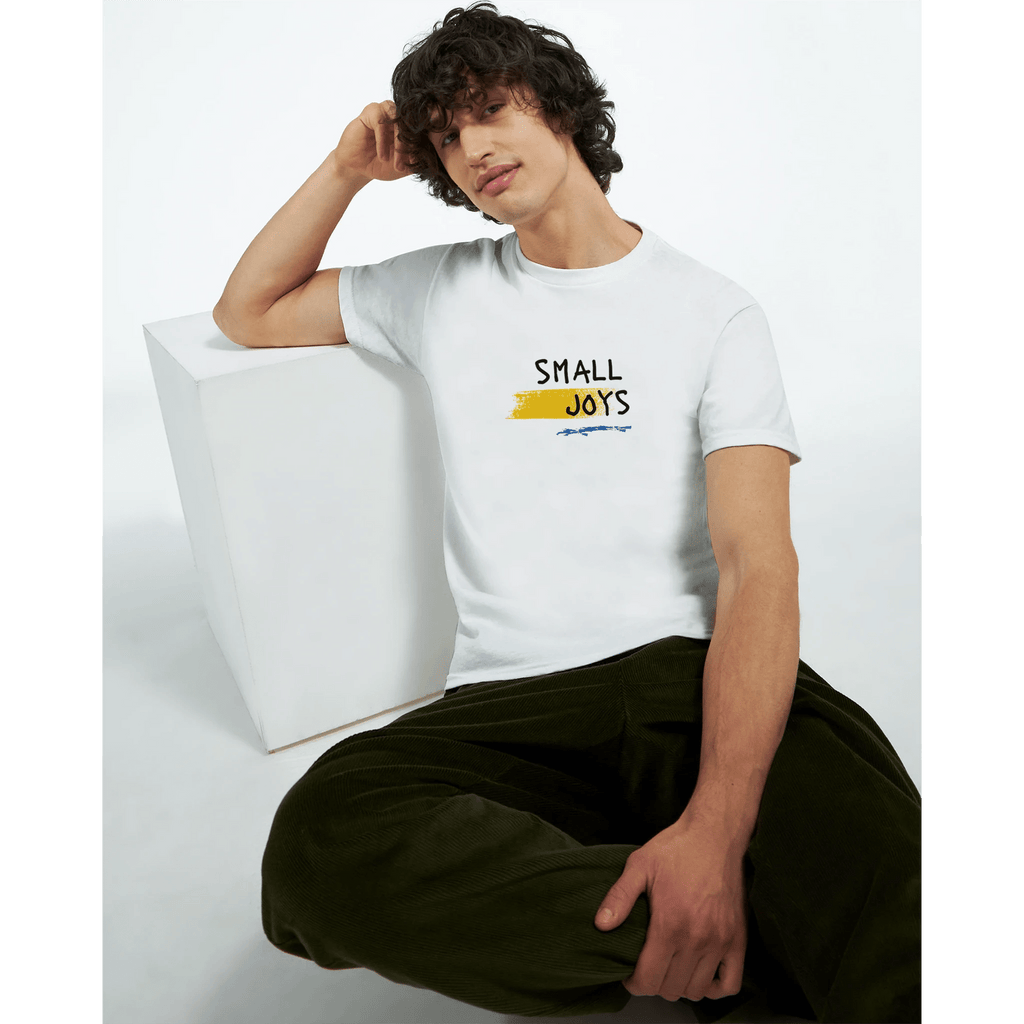 Small Joys Heavyweight Cotton T-Shirt – Classic Fit & Durable Style - Ilgary Studio