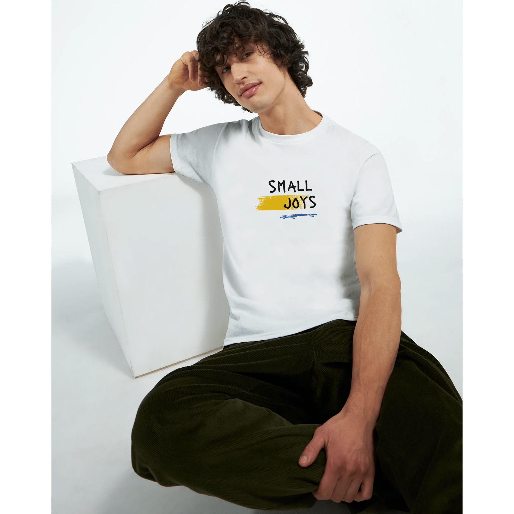 Small Joys Heavyweight Cotton T-Shirt – Classic Fit & Durable Style - Ilgary Studio