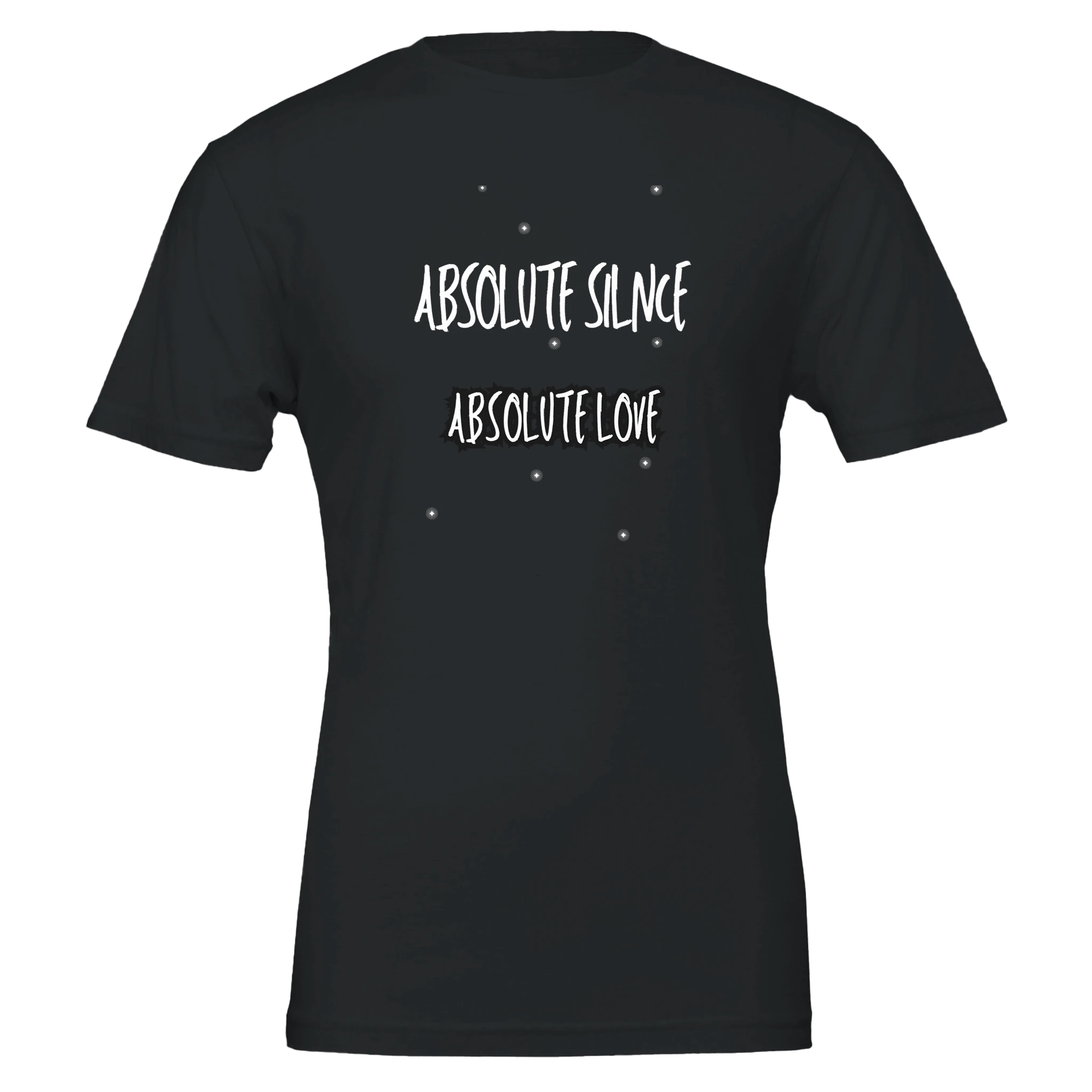 Ultimate Comfort Unisex T-Shirt – Absolute Silence, Absolute Love Design - Ilgary Studio