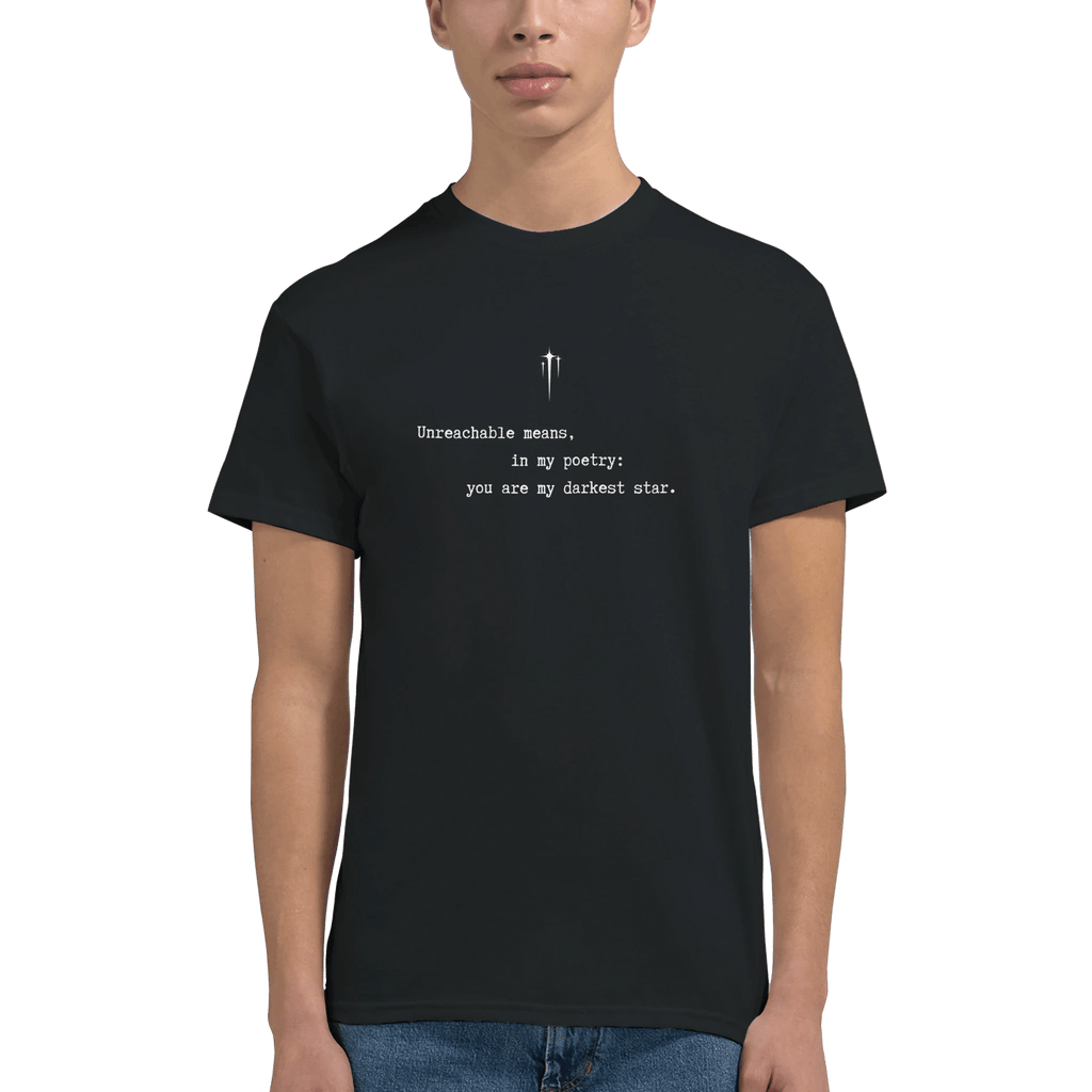 Unreachable Poetry T-Shirt – Classic Fit Cotton Tee with Unique Design - Ilgary Studio