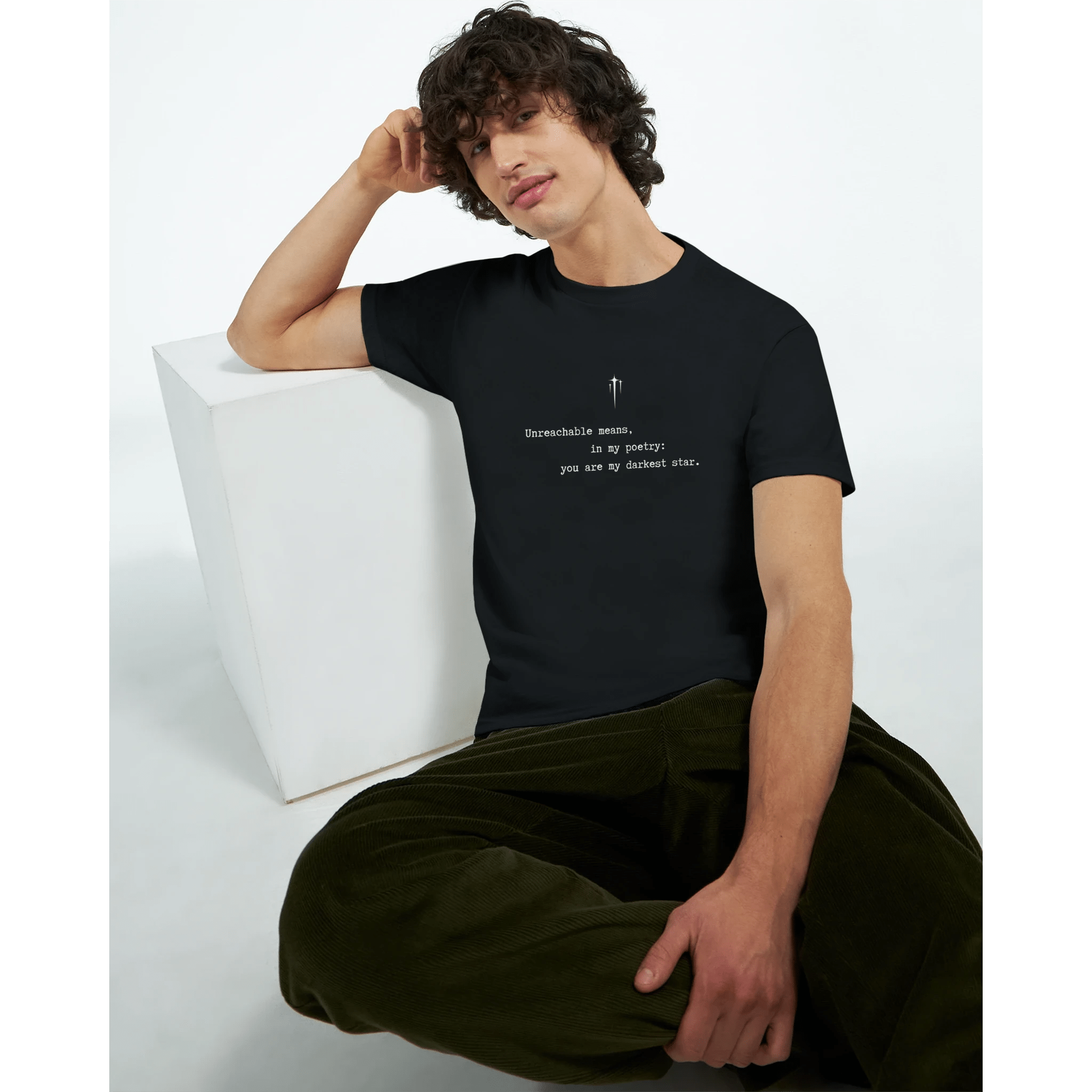 Unreachable Poetry T-Shirt – Classic Fit Cotton Tee with Unique Design - Ilgary Studio