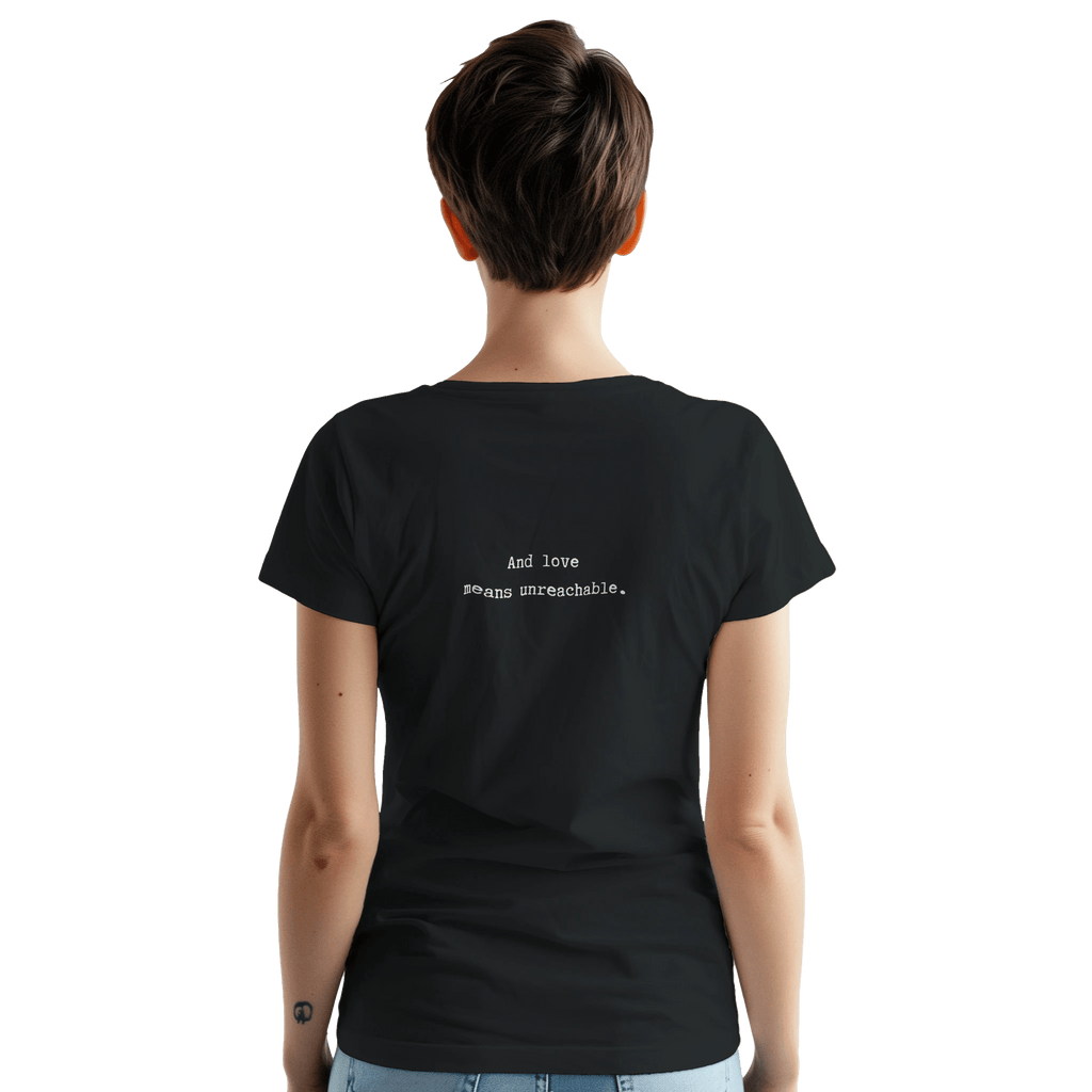 Unreachable Poetry T-Shirt – Classic Fit Cotton Tee with Unique Design - Ilgary Studio