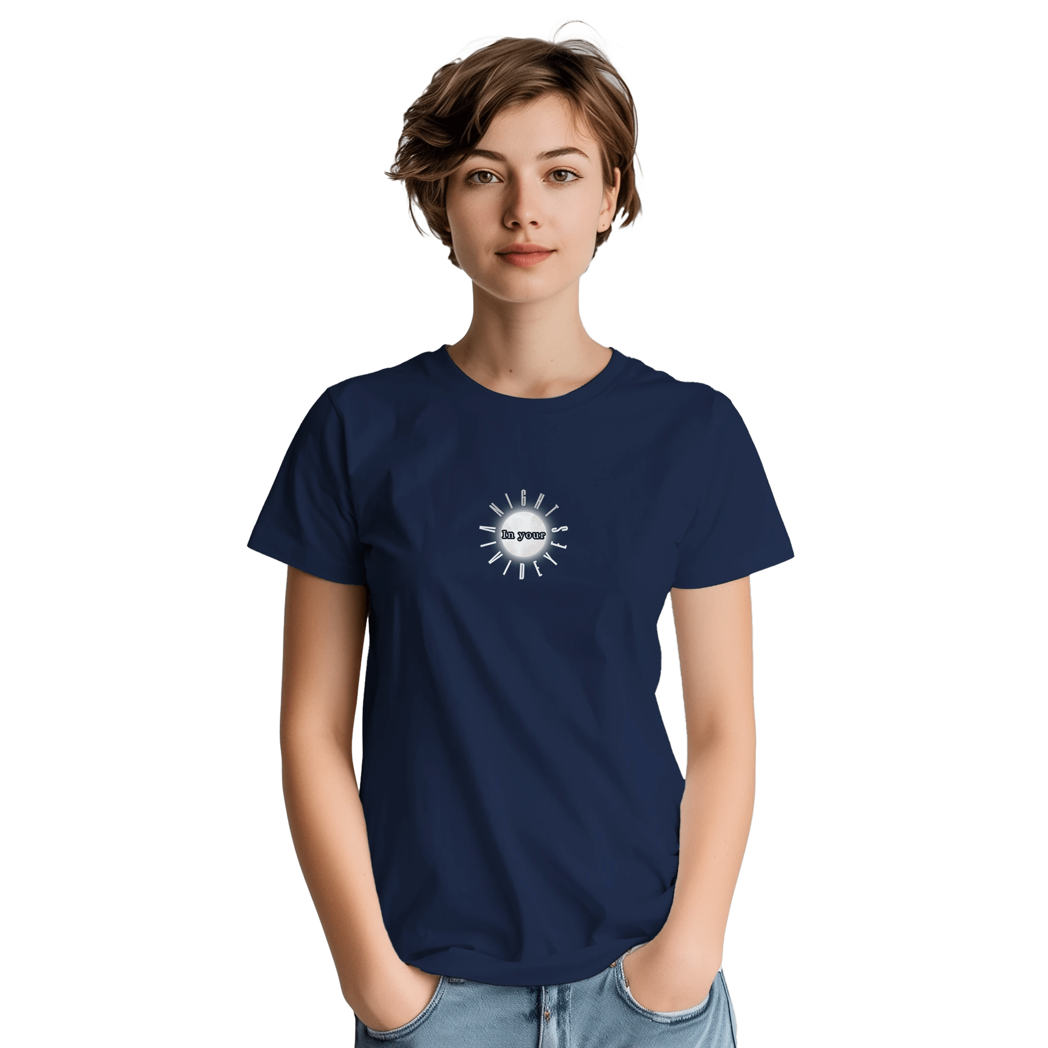 Vivid Eyes Collection Heavyweight Cotton T-Shirt - Classic Fit Design - Ilgary Studio