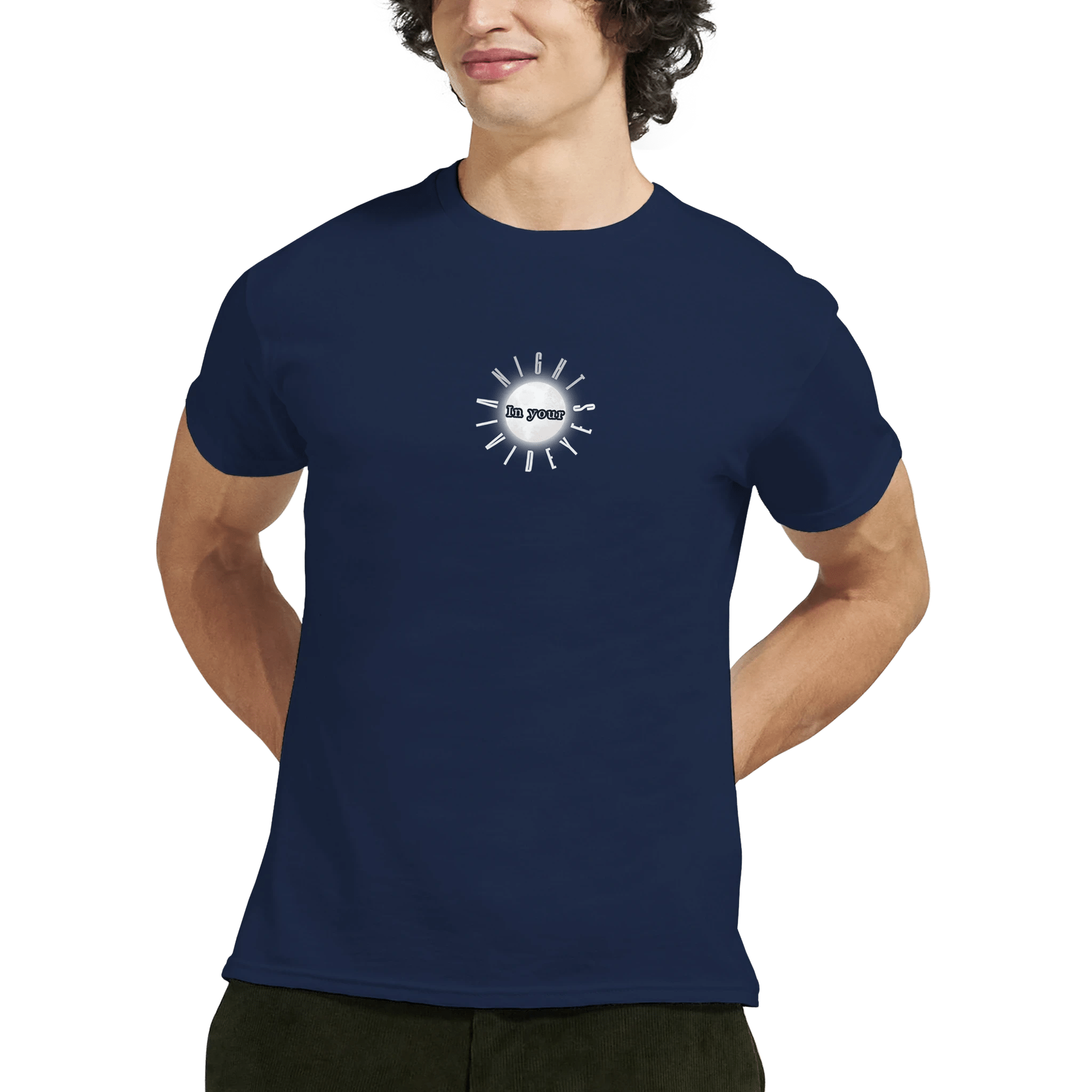 Vivid Eyes Collection Heavyweight Cotton T-Shirt - Classic Fit Design - Ilgary Studio