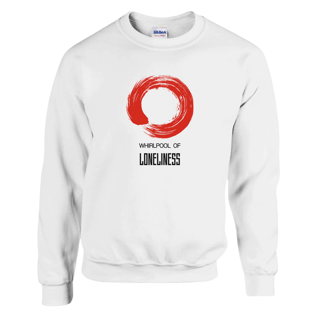 Whirlpool of Loneliness Heavy Blend Sweatshirt - Classic Comfort Wear - Ilgary Studio