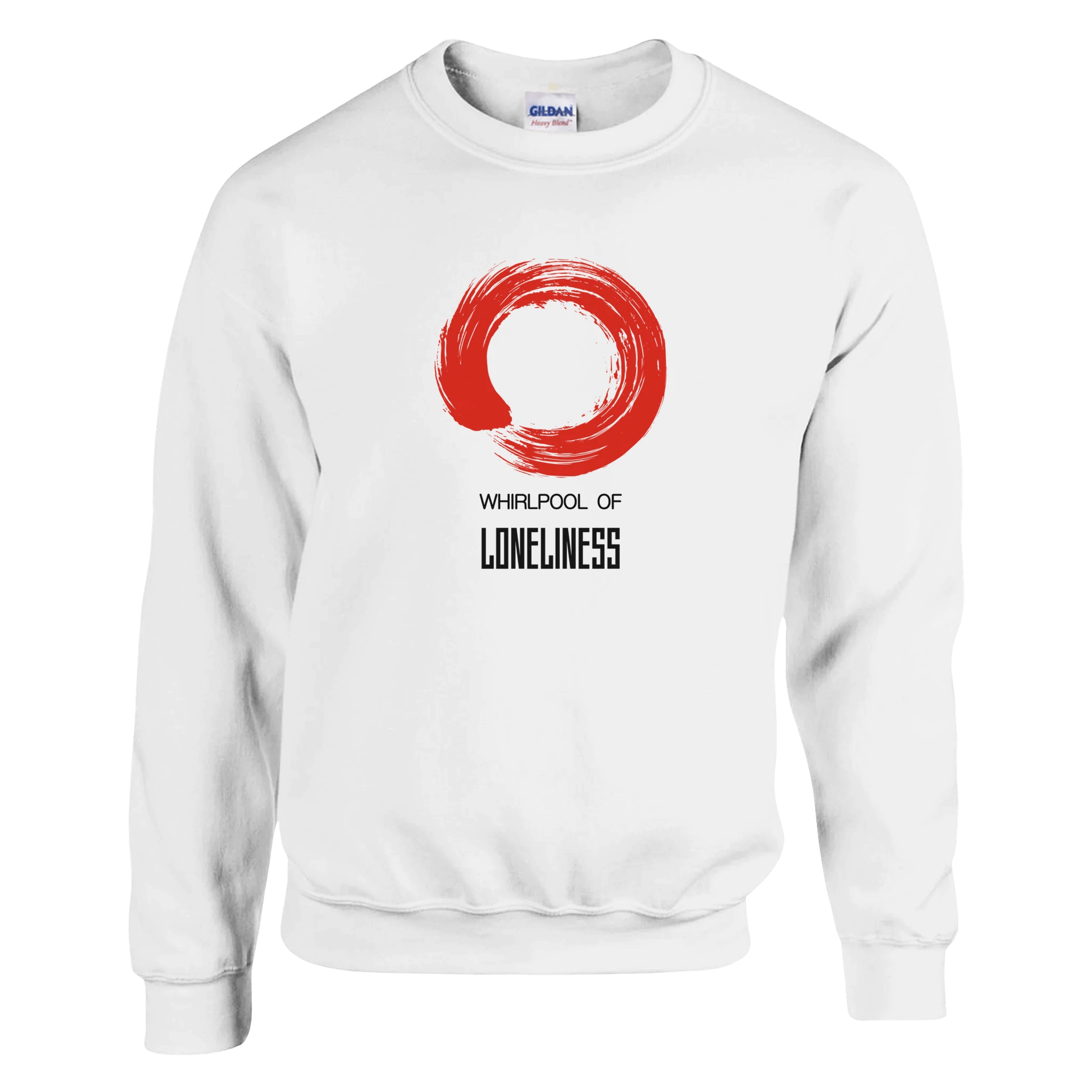 Whirlpool of Loneliness Heavy Blend Sweatshirt - Classic Comfort Wear - Ilgary Studio