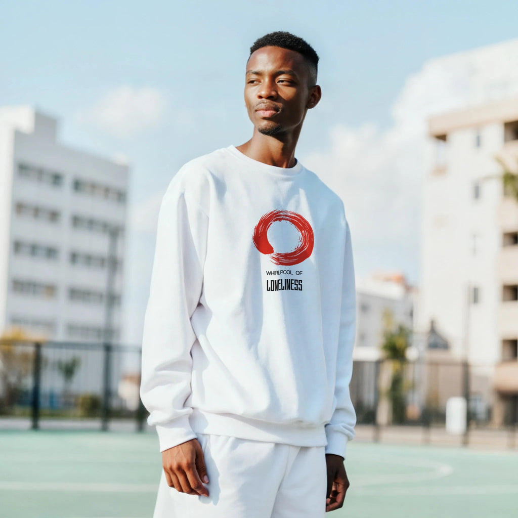 Whirlpool of Loneliness Heavy Blend Sweatshirt - Classic Comfort Wear - Ilgary Studio