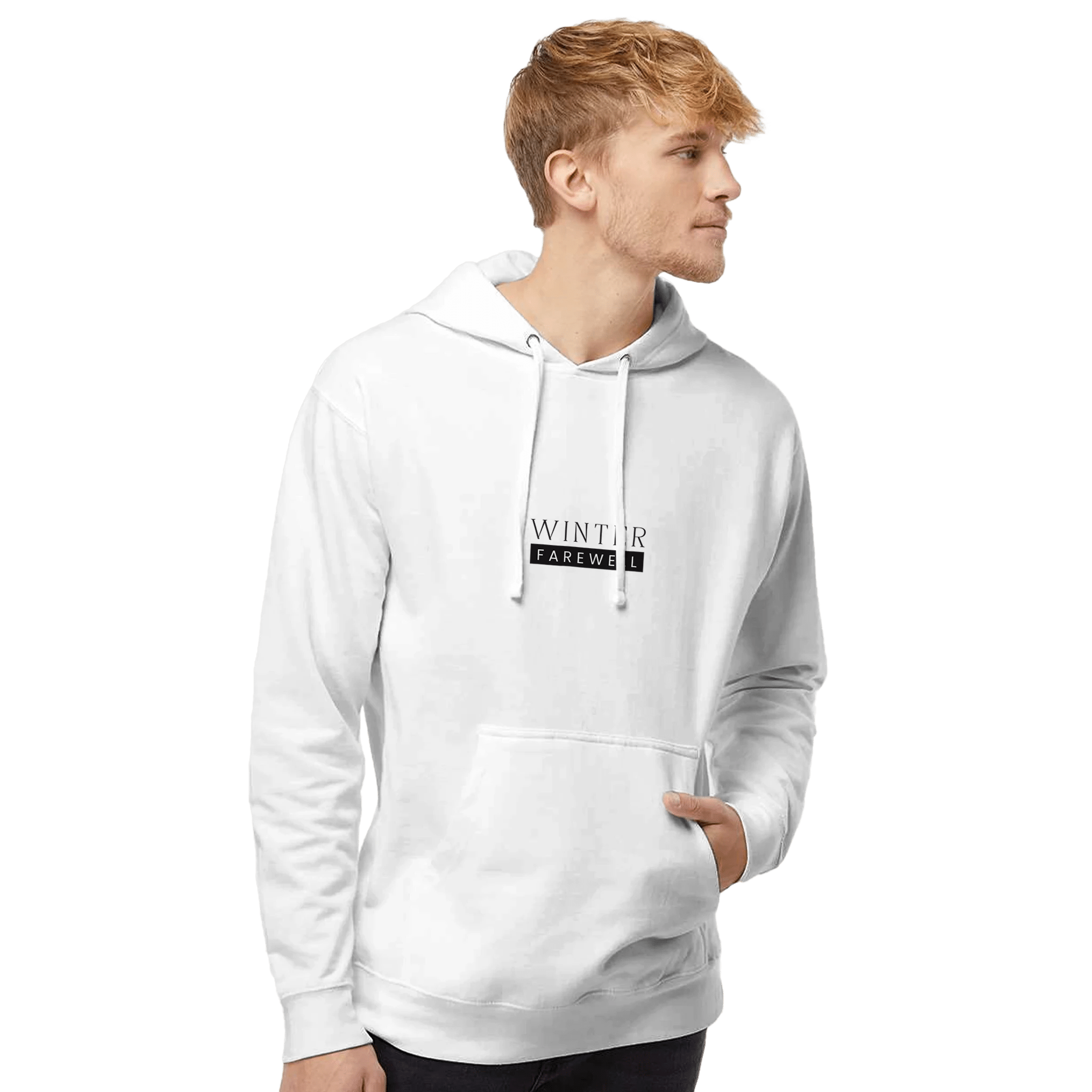 Winter Farewell Hoodie – Comfortable Midweight Fleece Sweatshirt - Ilgary Studio