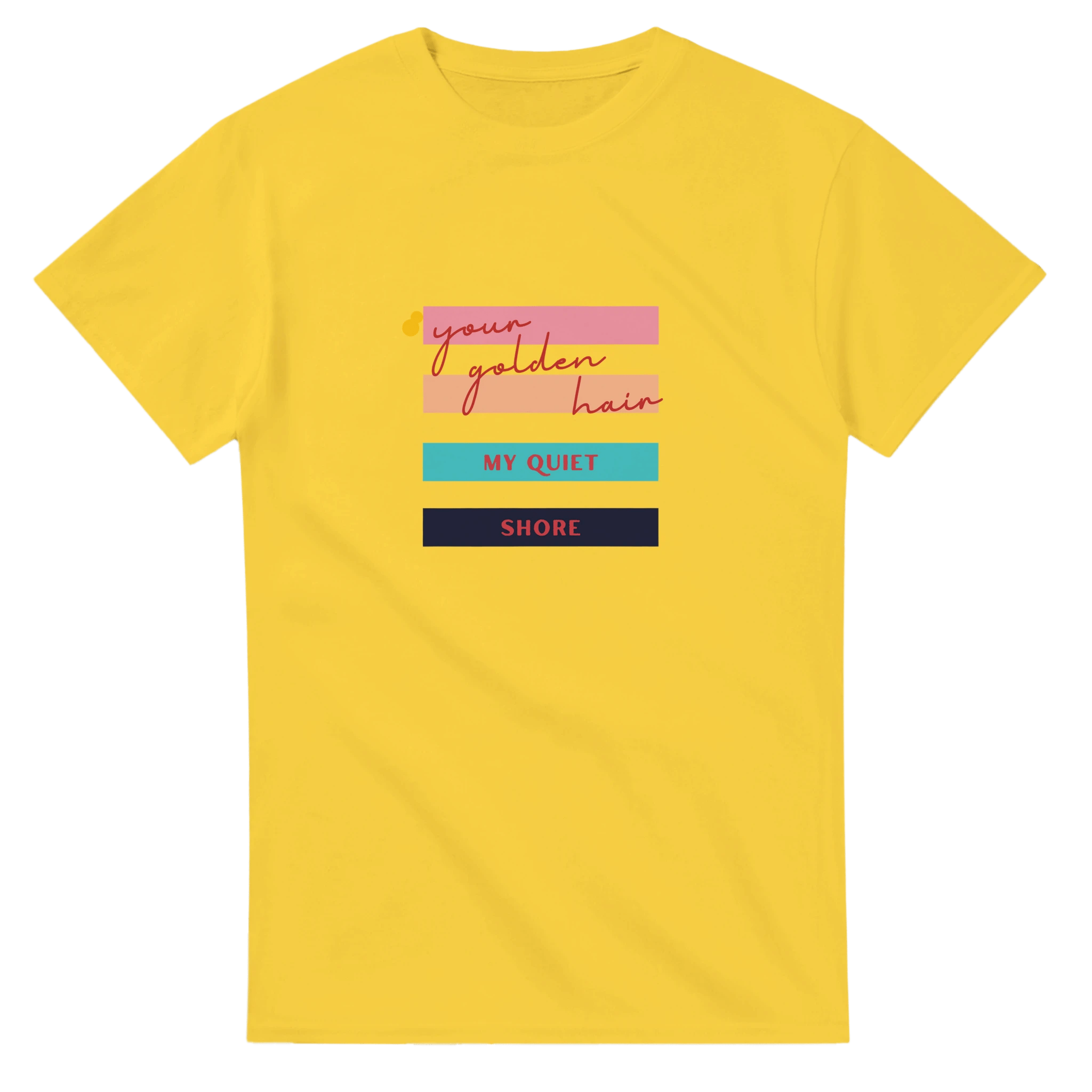 Your Golden Hair Classic Cotton T-Shirt - Durable Casual Wear - Ilgary Studio